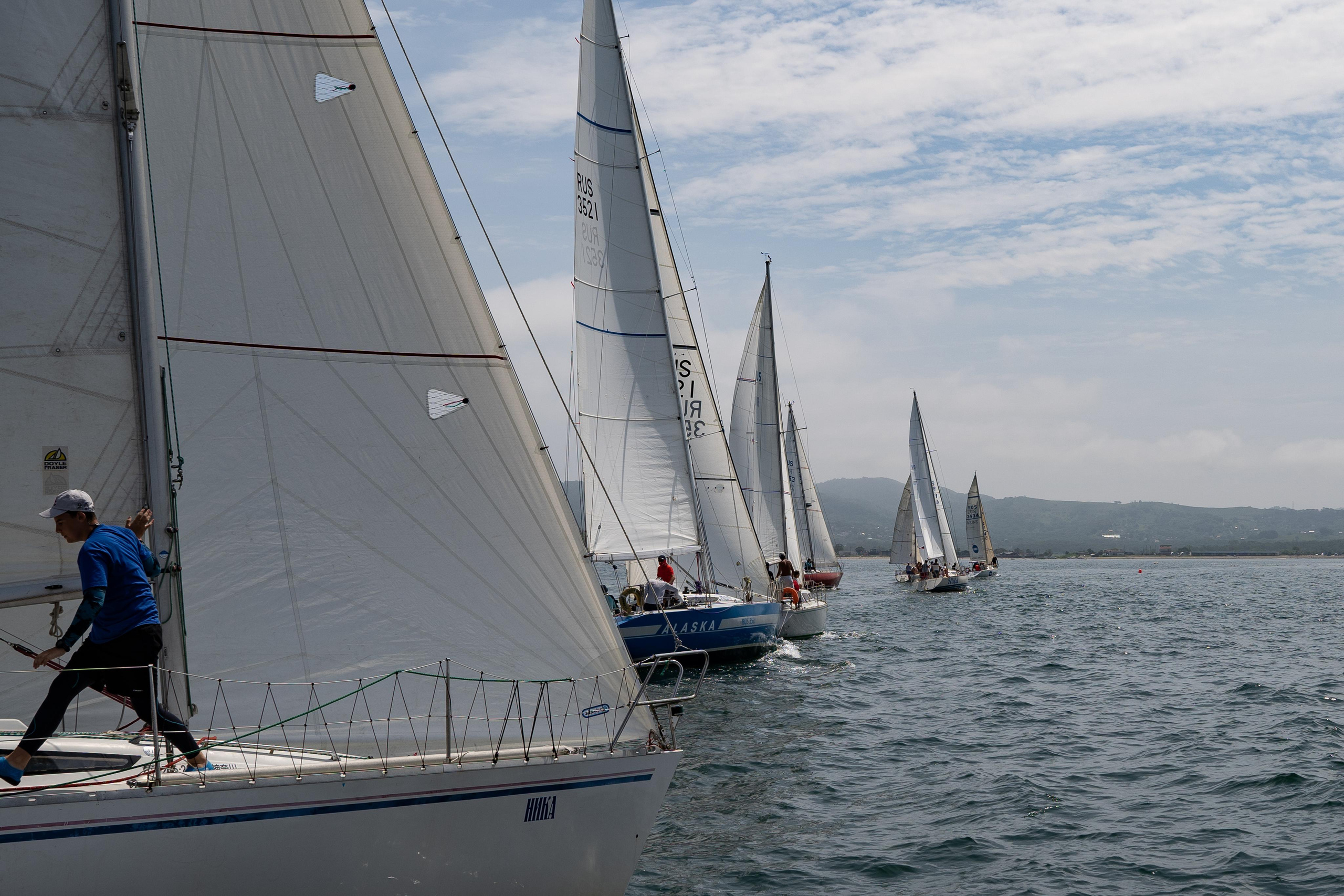 Яхтинг. Кубок ВМФ. 2023 год. Фотограф в Находке Сальникова Оксана