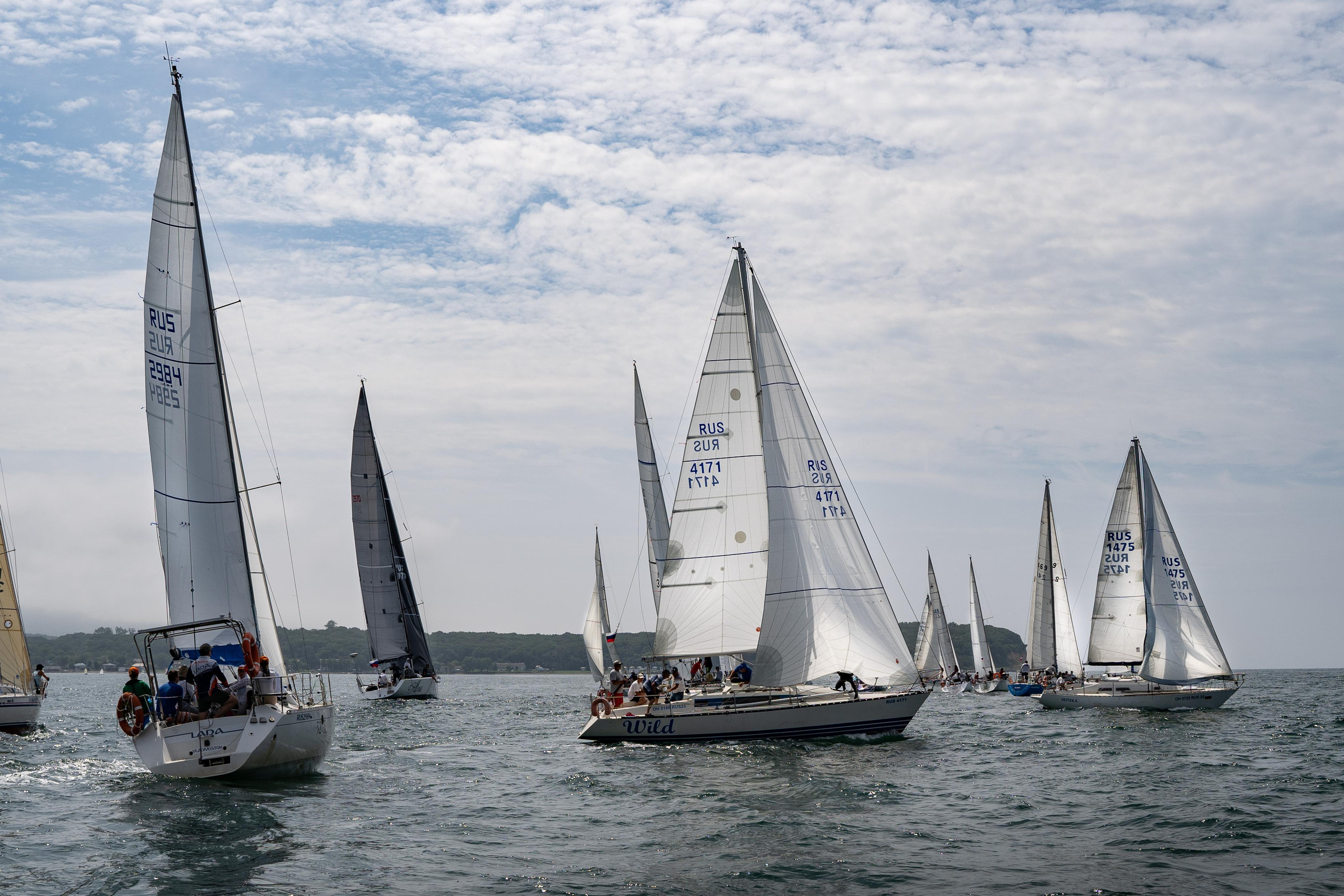 Яхтинг. Кубок ВМФ. 2023 год. Фотограф в Находке Сальникова Оксана