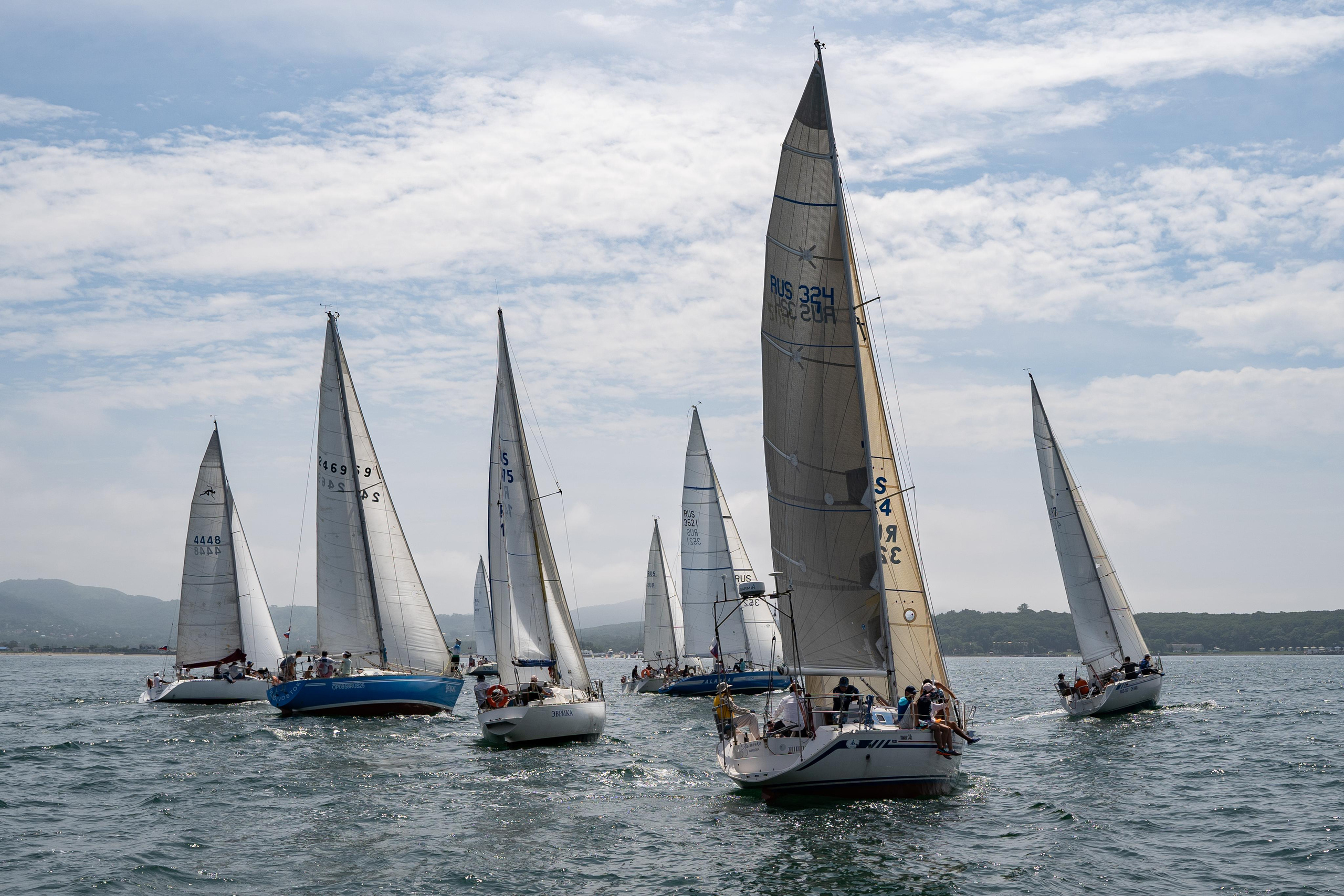 Яхтинг. Кубок ВМФ. 2023 год. Фотограф в Находке Сальникова Оксана