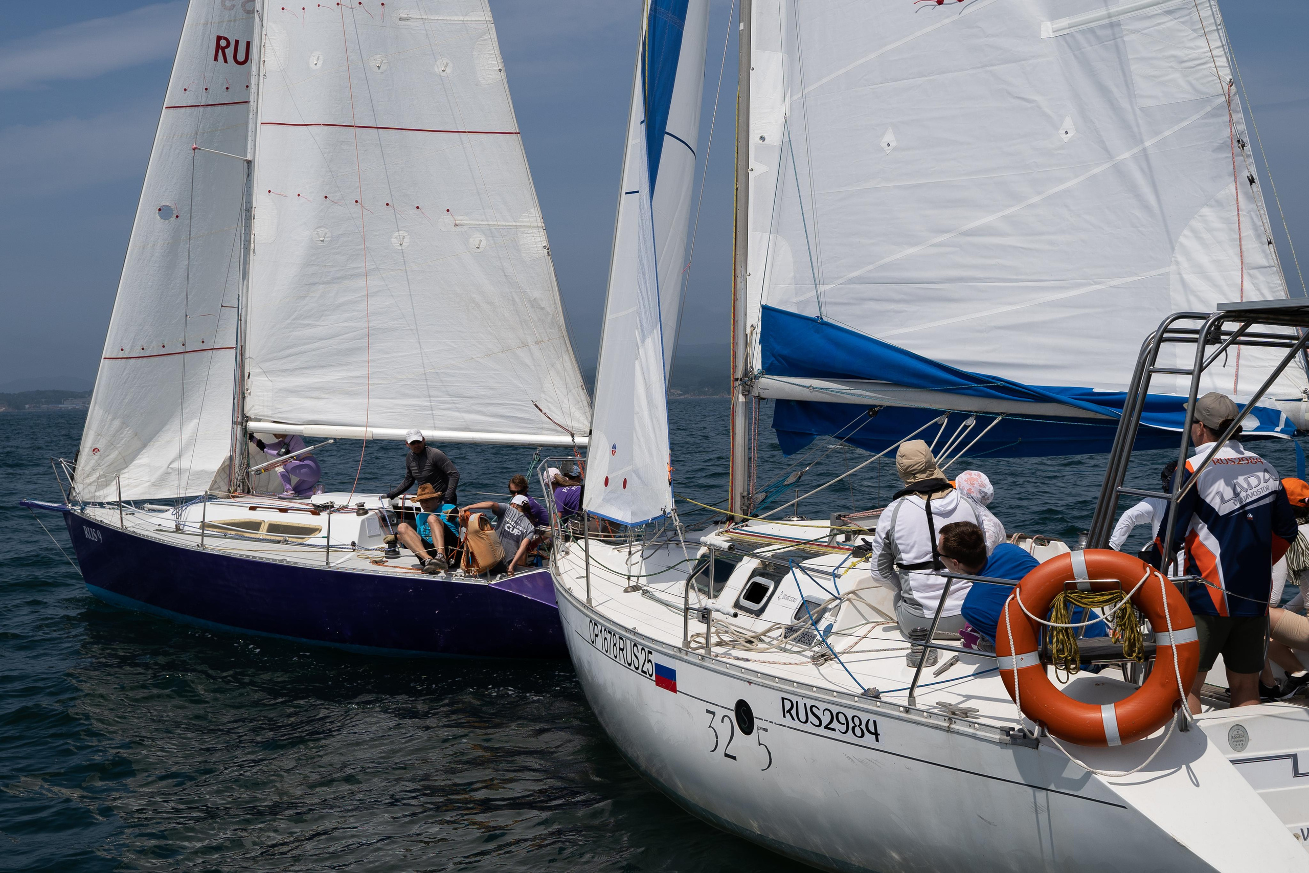 Яхтинг. Кубок ВМФ. 2023 год. Фотограф в Находке Сальникова Оксана