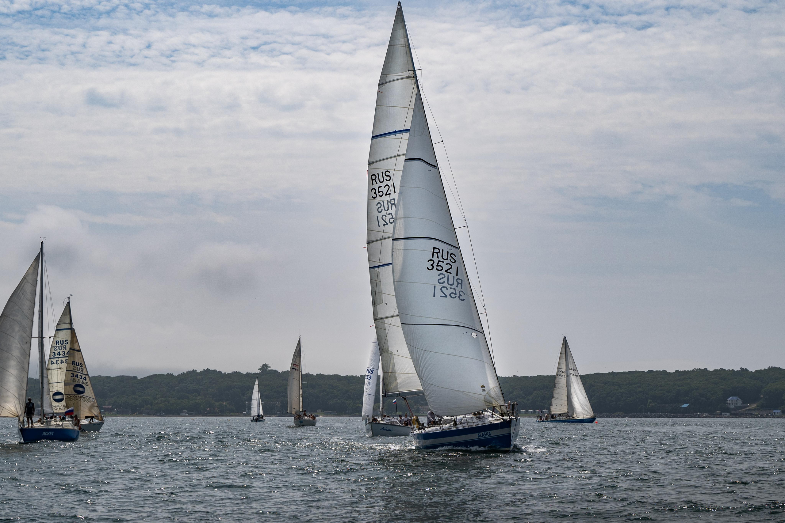Яхтинг. Кубок ВМФ. 2023 год. Фотограф в Находке Сальникова Оксана