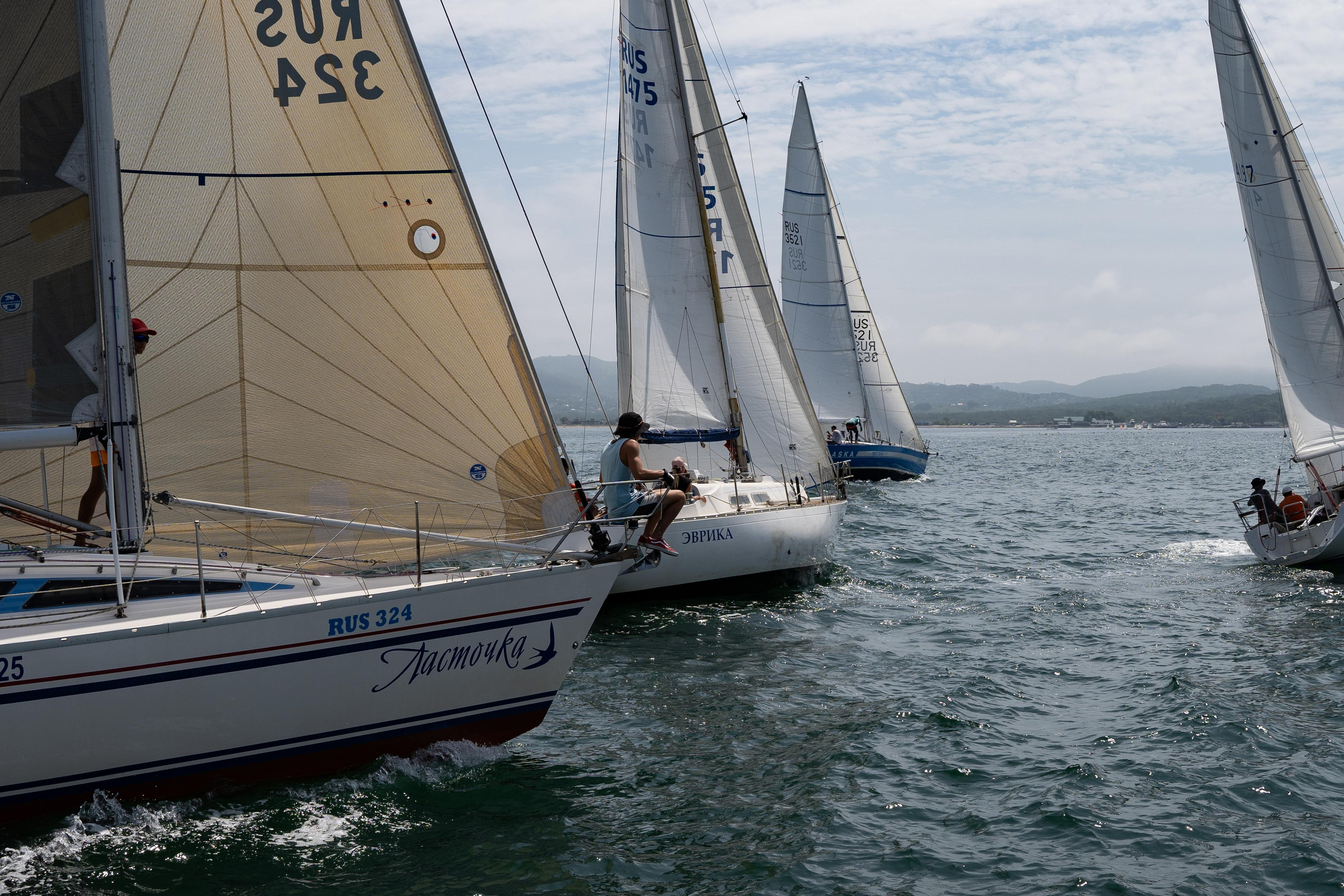Яхтинг. Кубок ВМФ. 2023 год. Фотограф в Находке Сальникова Оксана