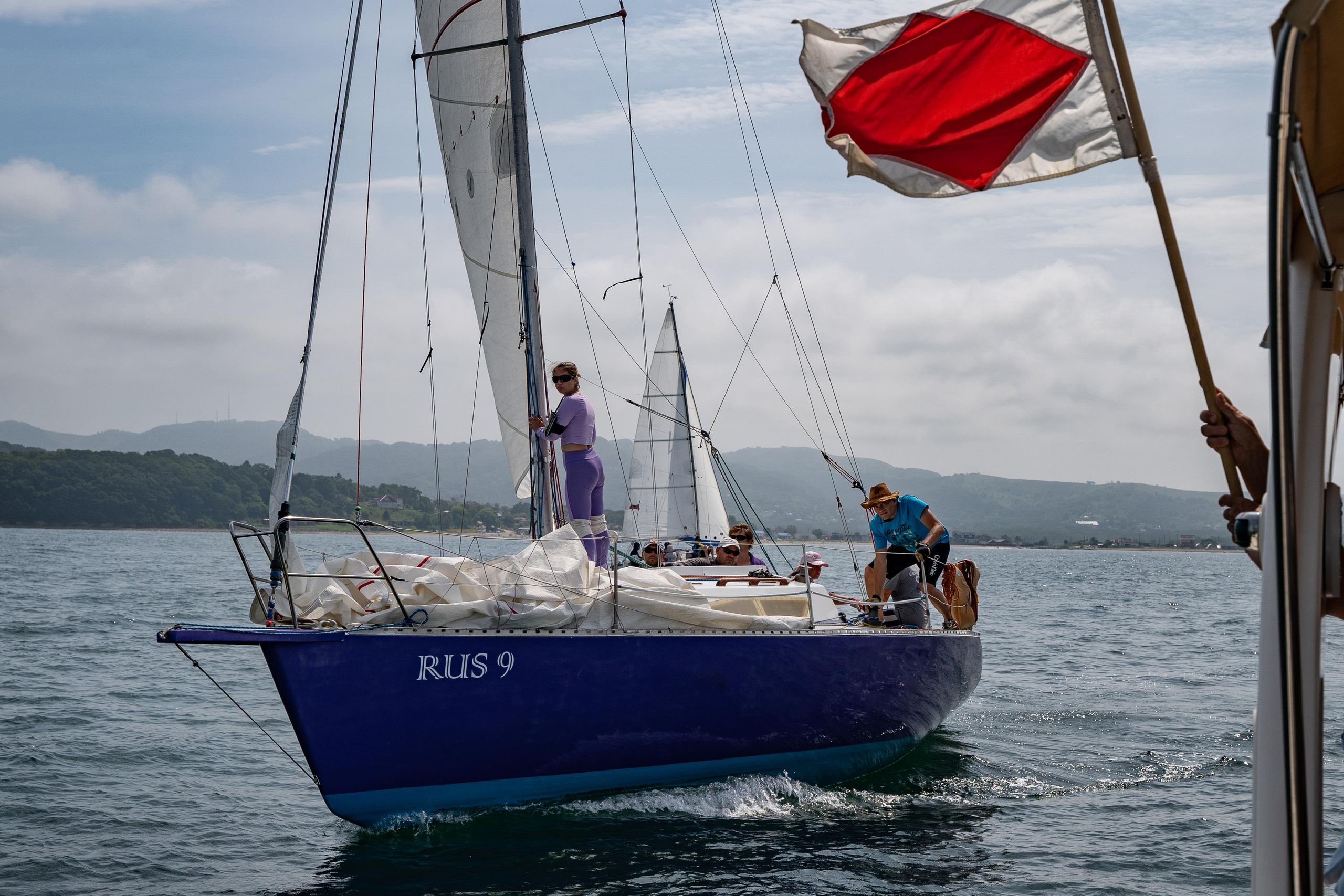 Яхтинг. Кубок ВМФ. 2023 год. Фотограф в Находке Сальникова Оксана