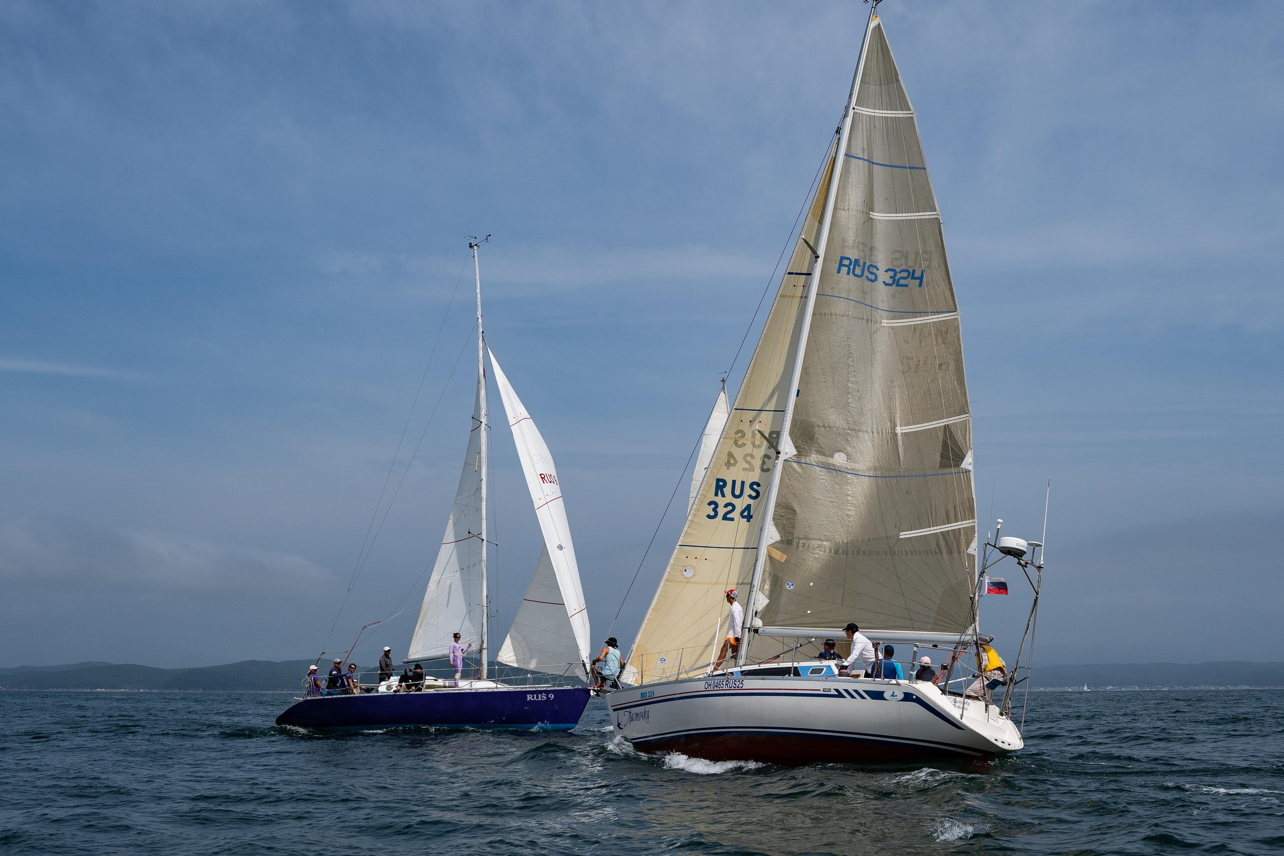 Яхтинг. Кубок ВМФ. 2023 год. Фотограф в Находке Сальникова Оксана