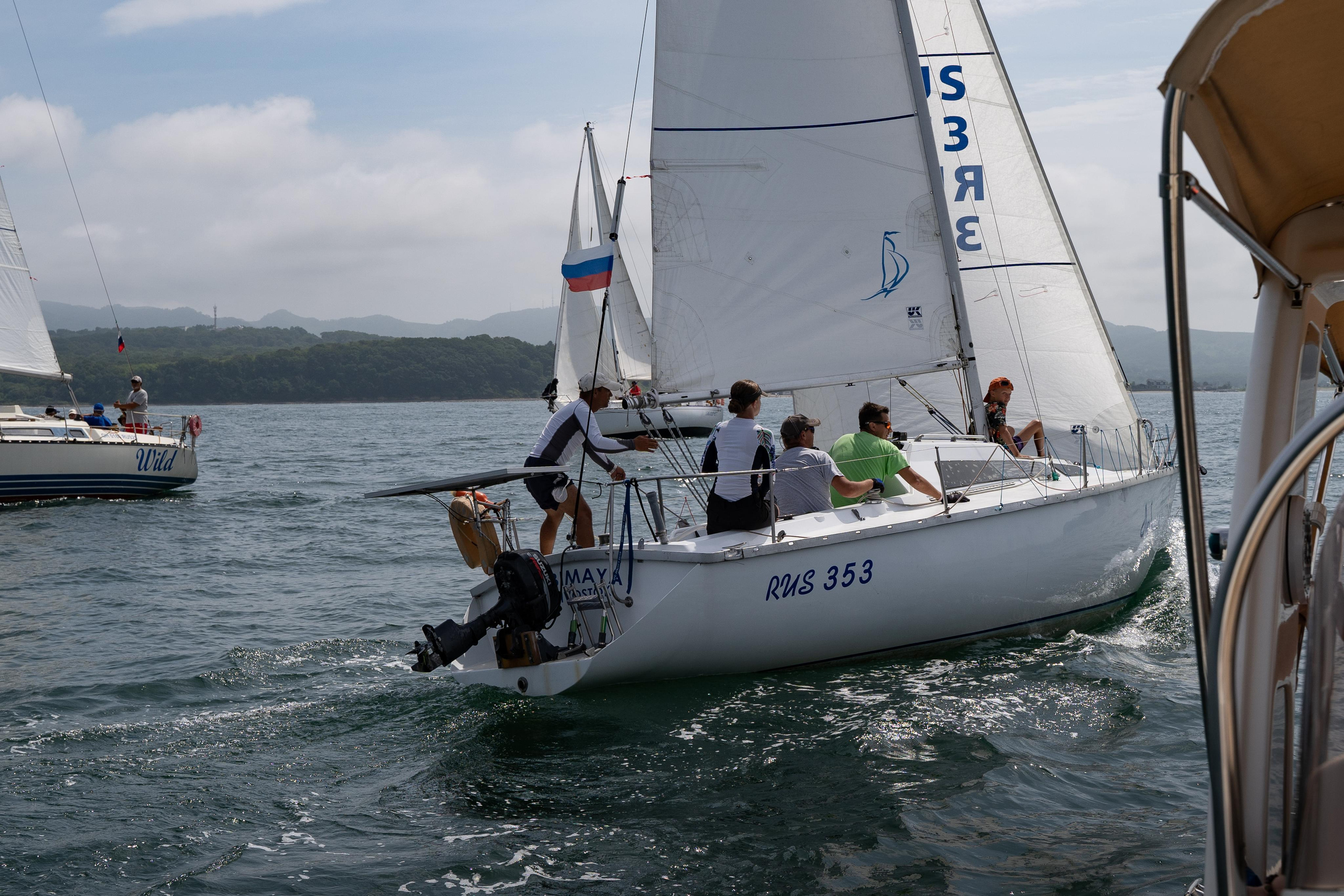 Яхтинг. Кубок ВМФ. 2023 год. Фотограф в Находке Сальникова Оксана