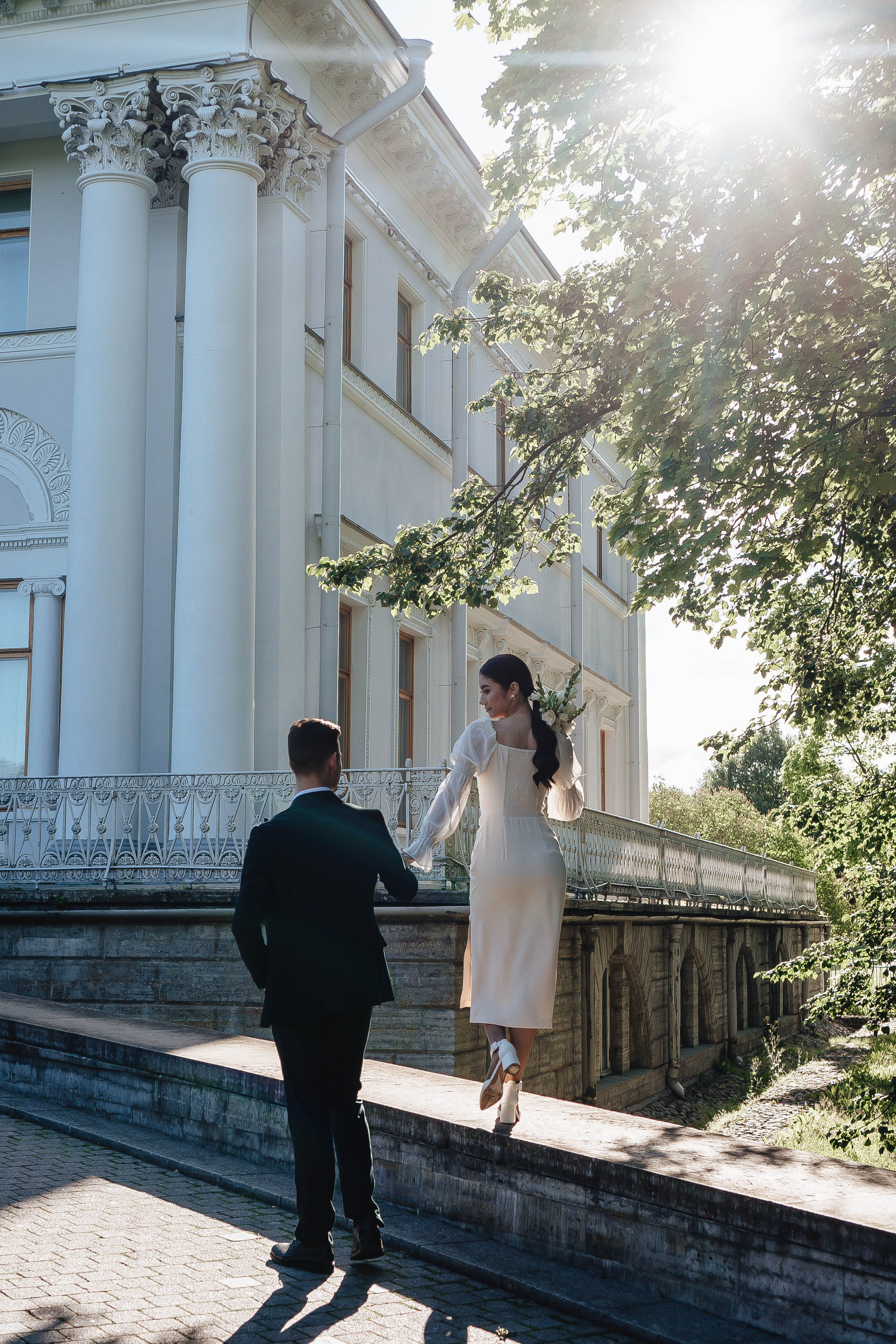 СВАДЕБНАЯ СЬЕМКА НА РАССВЕТЕ НА ЕЛАГИНОМ ОСТОРОВЕ. Профессиональный фотограф, Санкт-Петербург — Виктория Богомолова