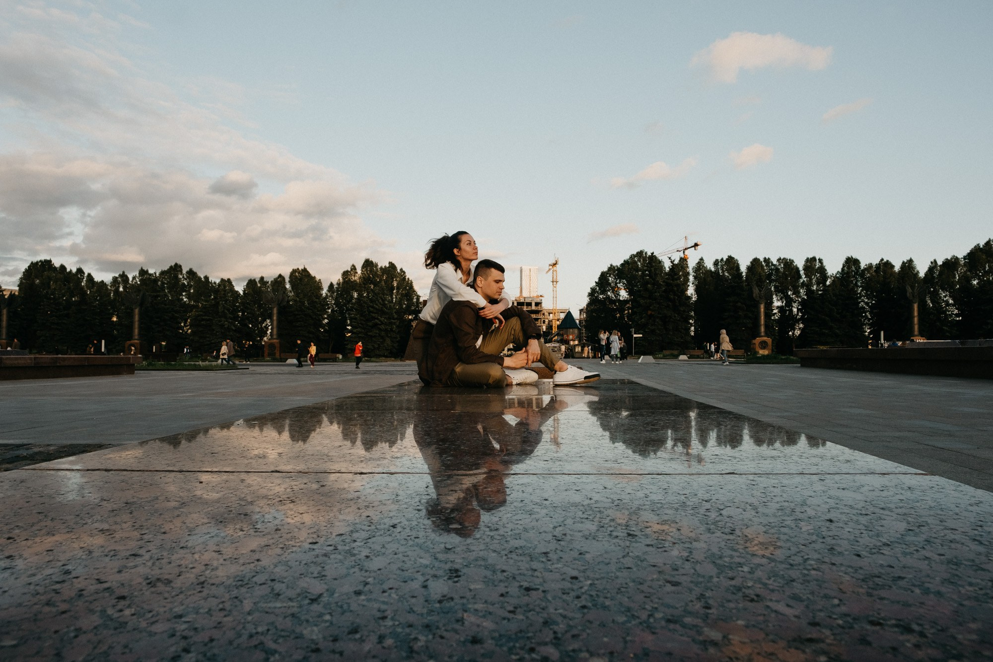 По маршруту первого свидания. Свадебный фотограф Александра Тюлякова