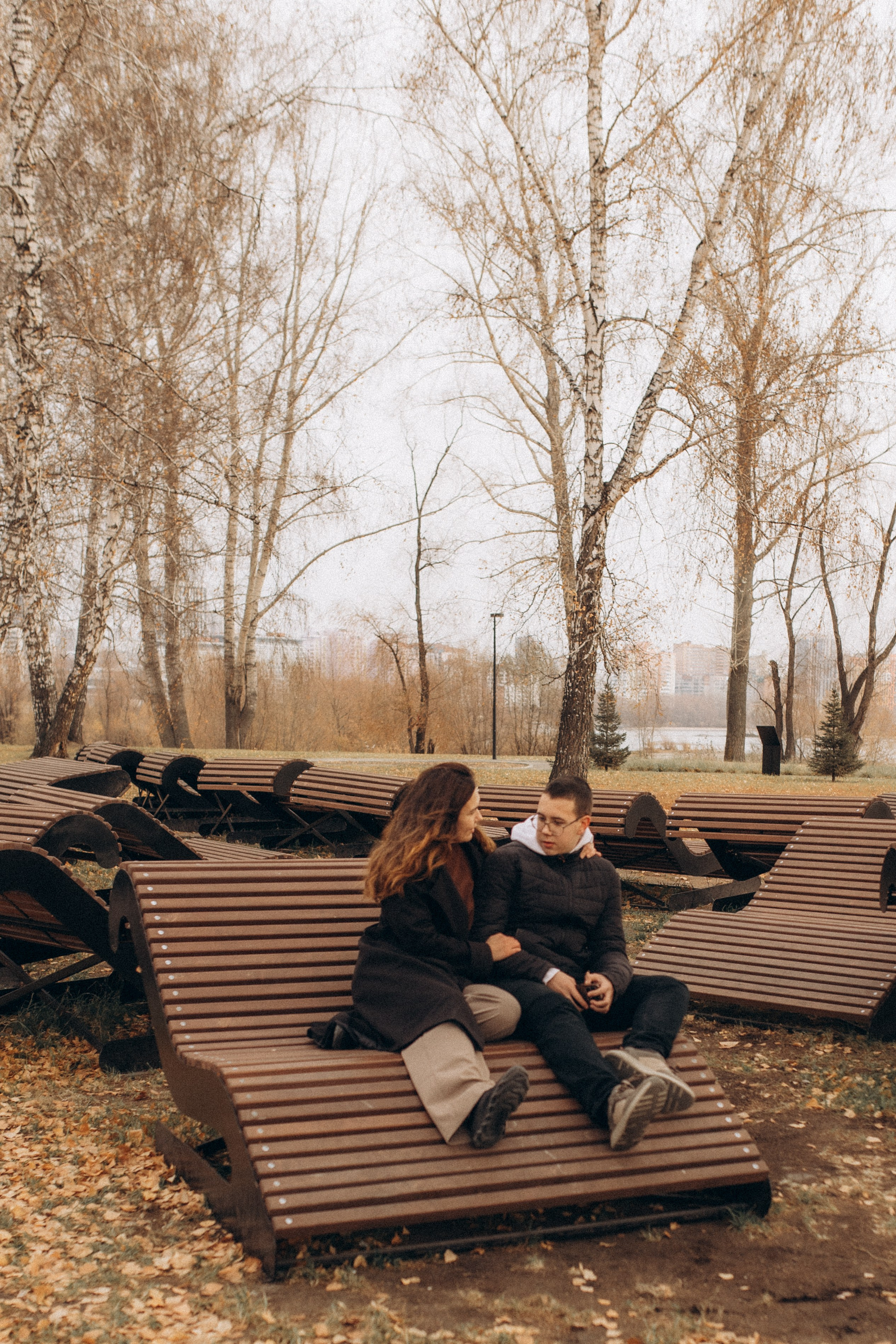 Осенняя прогулка. Семейный фотограф lifestyle в Новосибирске Елена Шпилевая