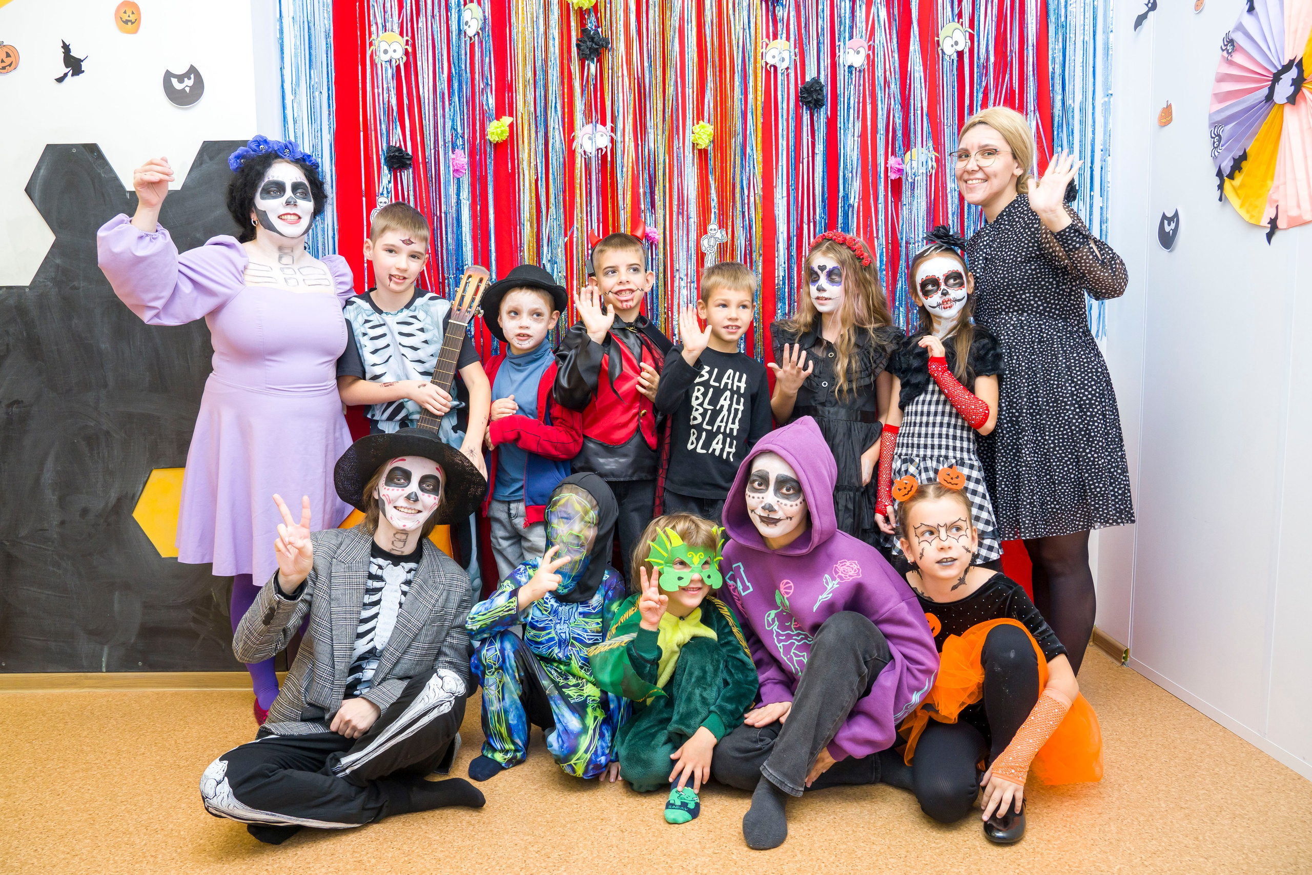 Репортаж детского праздника хеллоуин. Фотограф в Санкт-Петербурге. Репортажная и все съёмки для бизнеса