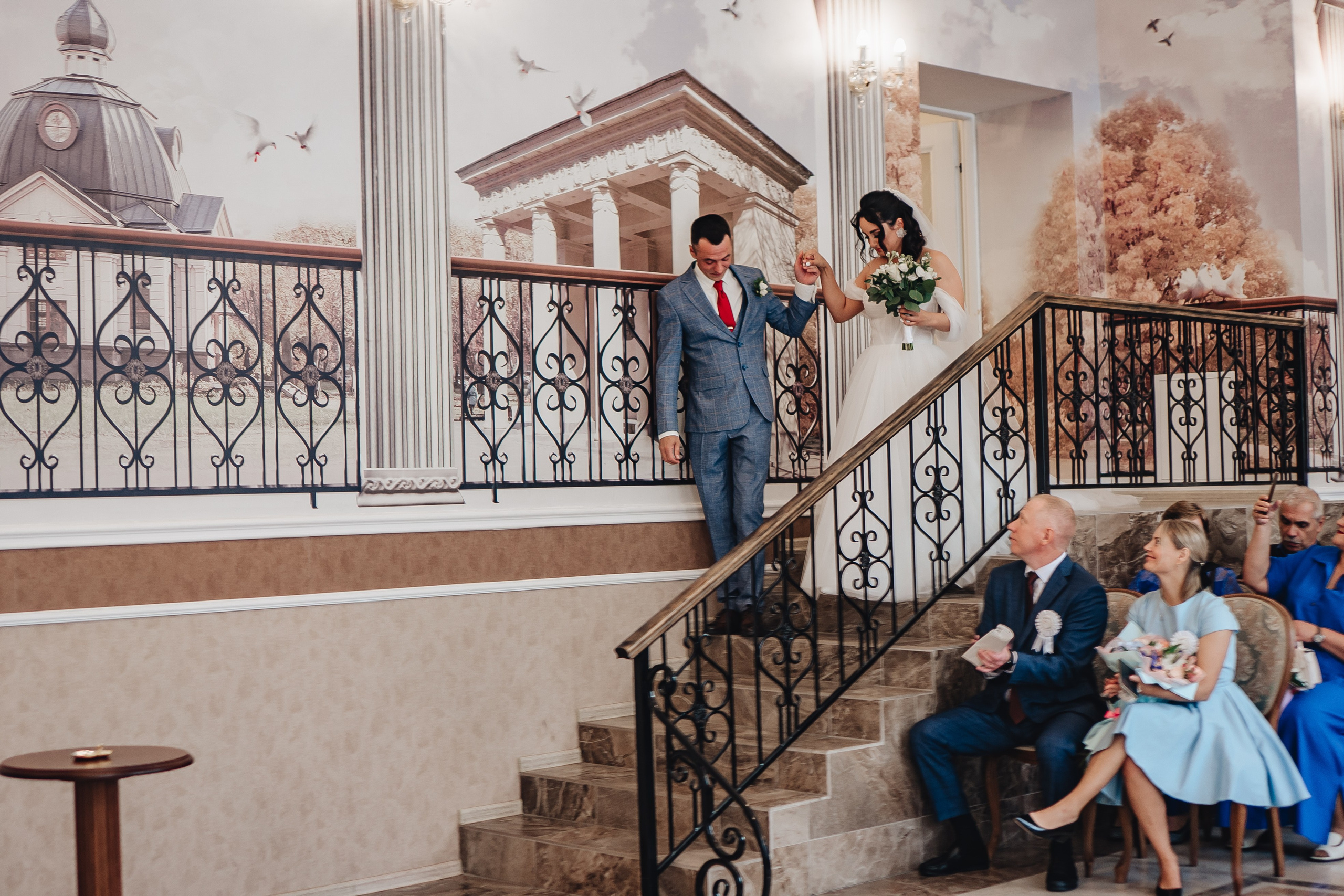 СВАДЕБНАЯ СЬЕМКА В ЗАГСЕ НА МОСКОВСКОМ ПРОСПЕКТЕ. Профессиональный фотограф, Санкт-Петербург — Виктория Богомолова