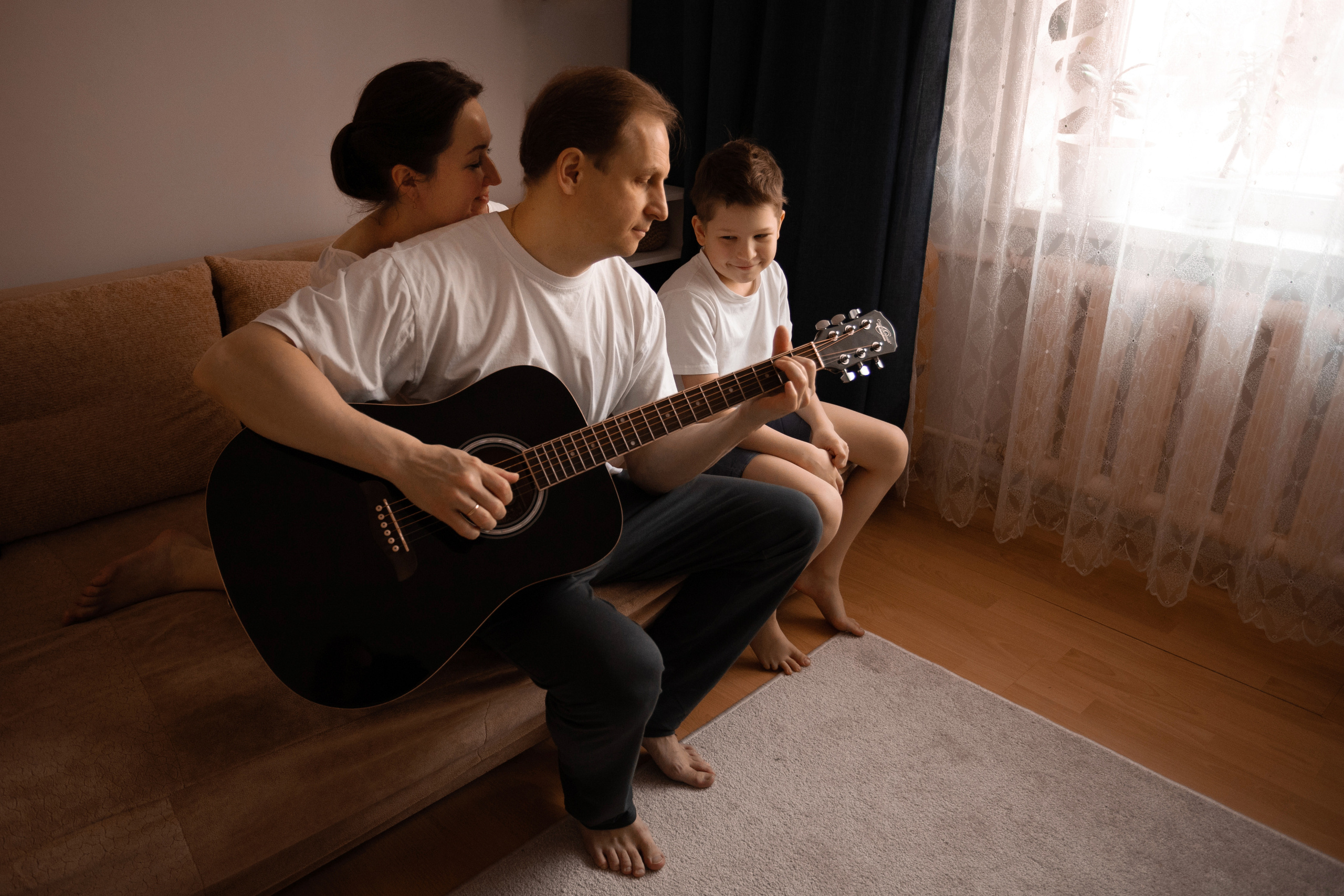 Домашние семейные съемки. Семейный фотограф в Красноярске Наталья Алина