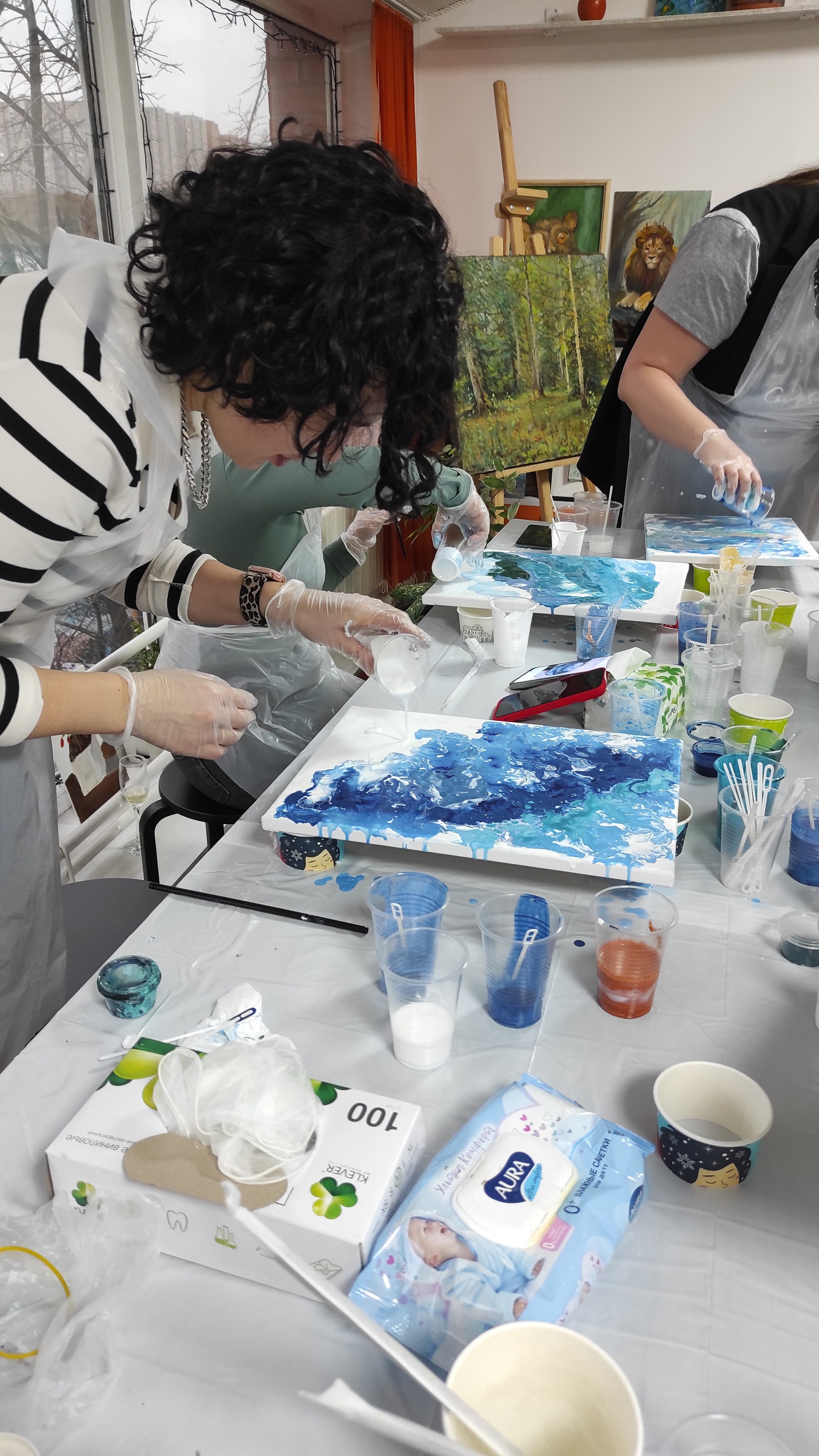 Арт-вечеринки. Арт-вечеринки и мастер-классы в Москве для взрослых и детей