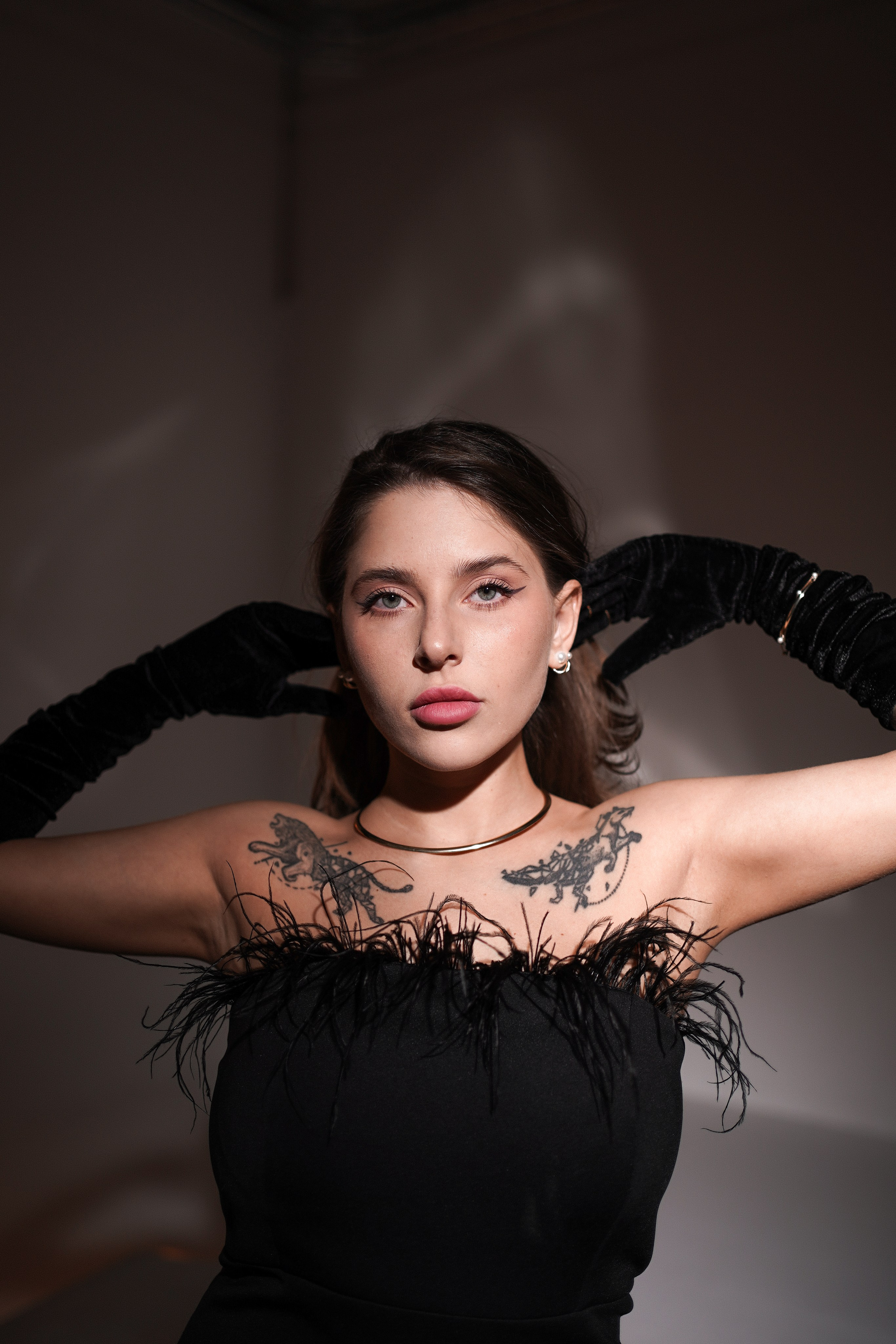 Фотосессия с Оксаной в студии Ракурс, Ростов-на-Дону. Свадебный фотограф в Ростове-на-Дону. Таинство Крещения и Венчания, семейные фотосессии. Алёна Чёботова