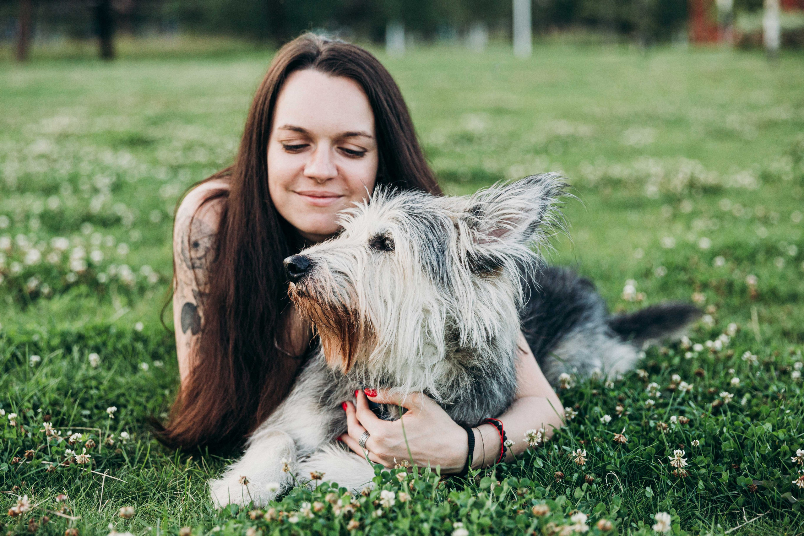Лера и Тимон в Тюфелевой роще. Фотограф-анималист в Москве Соломонова Варвара