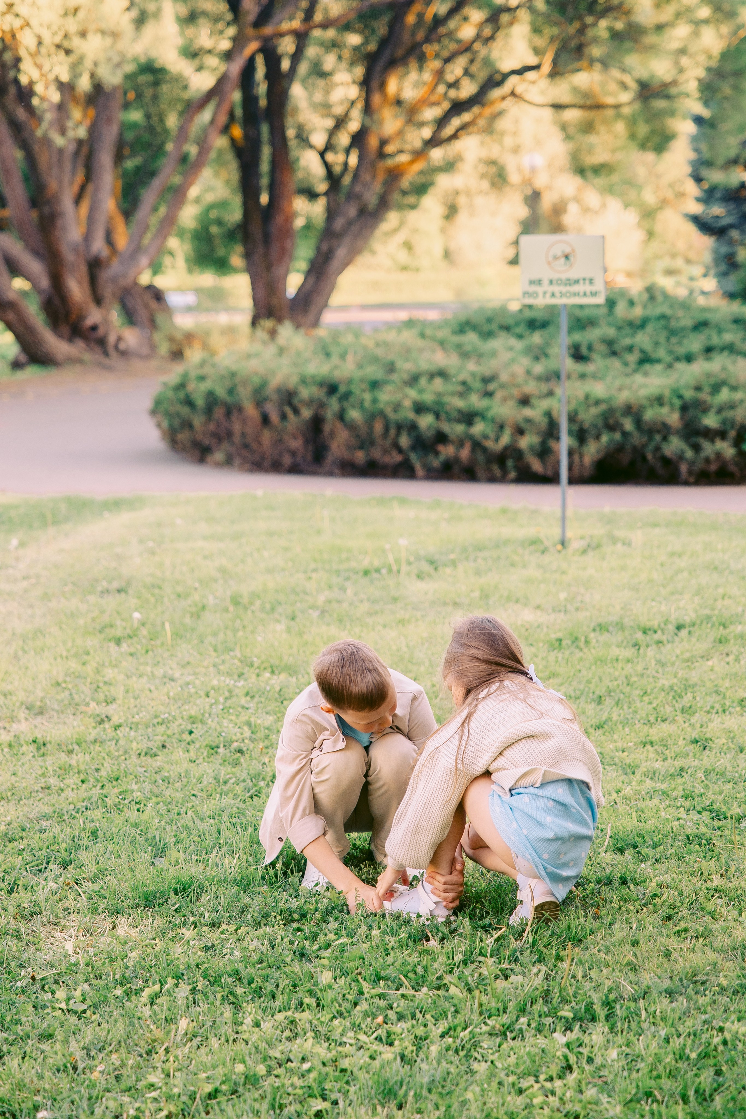 Семейная фотосессия в парке Ботанический сад. Фотограф Москва — Павел Михайлов