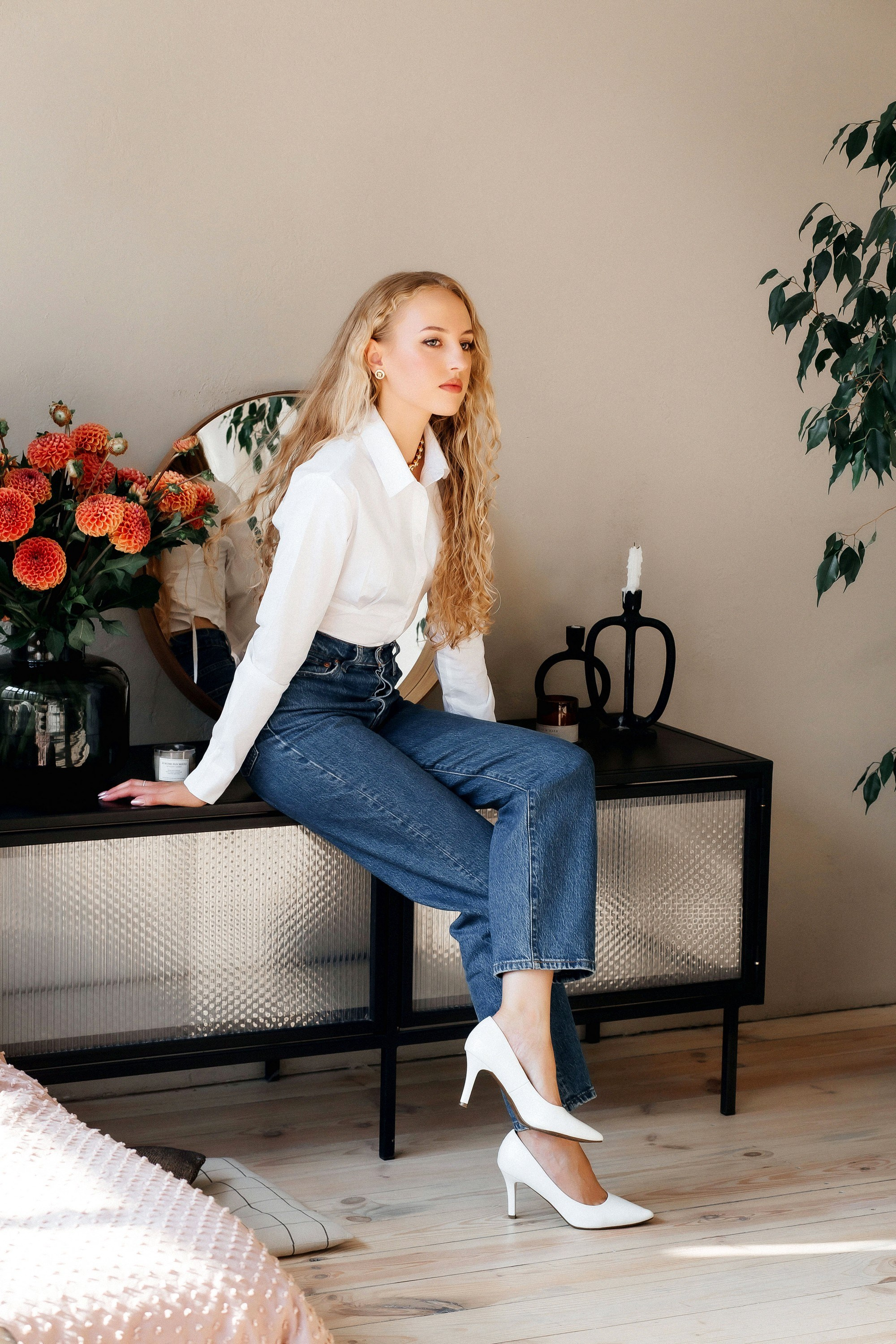 Фотосессия в студии, Ангелина. Фотограф Яков Поспехов