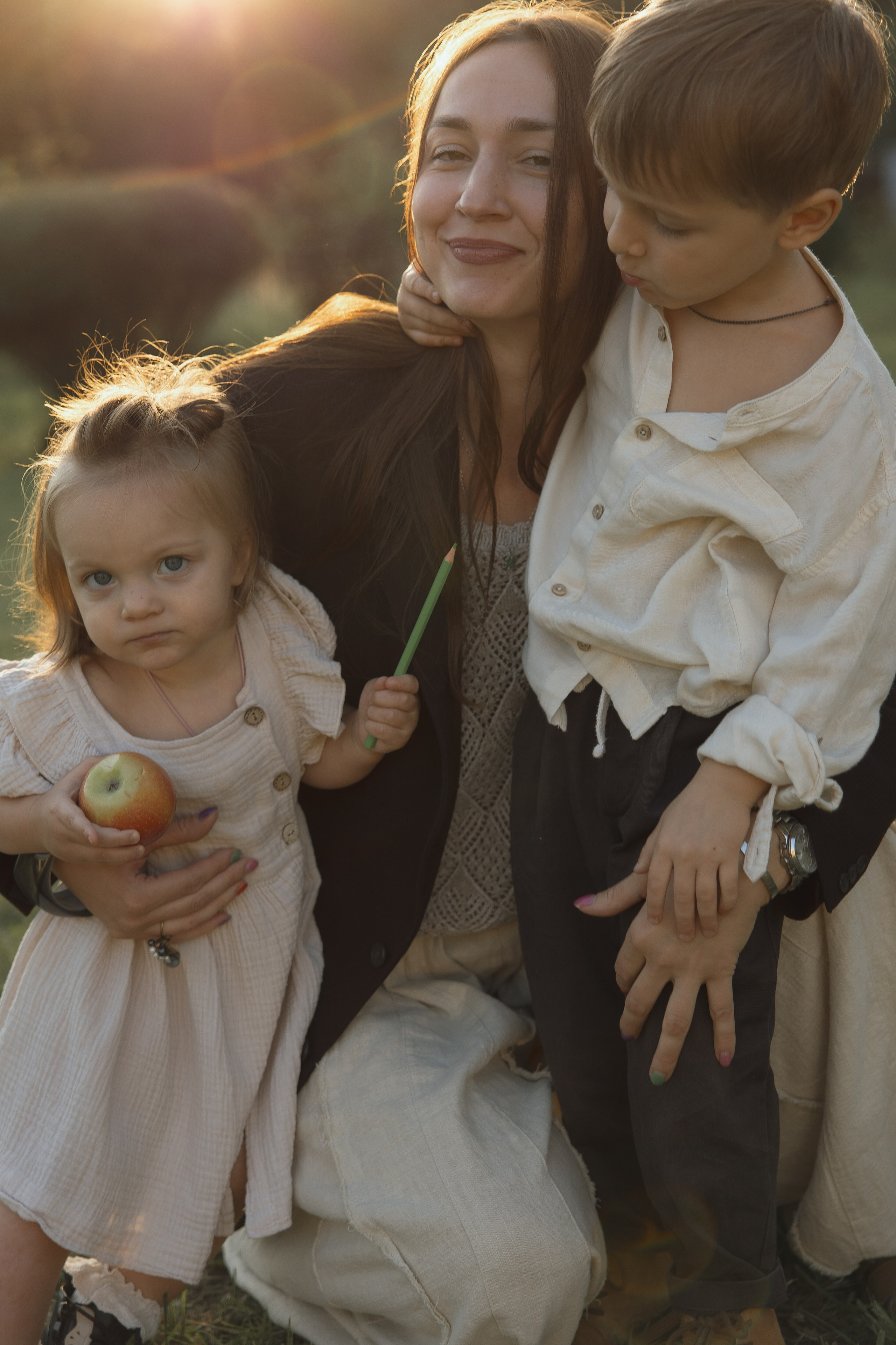 Мама и малыши. Семейный фотограф в городе Тула Любовь Сабирова