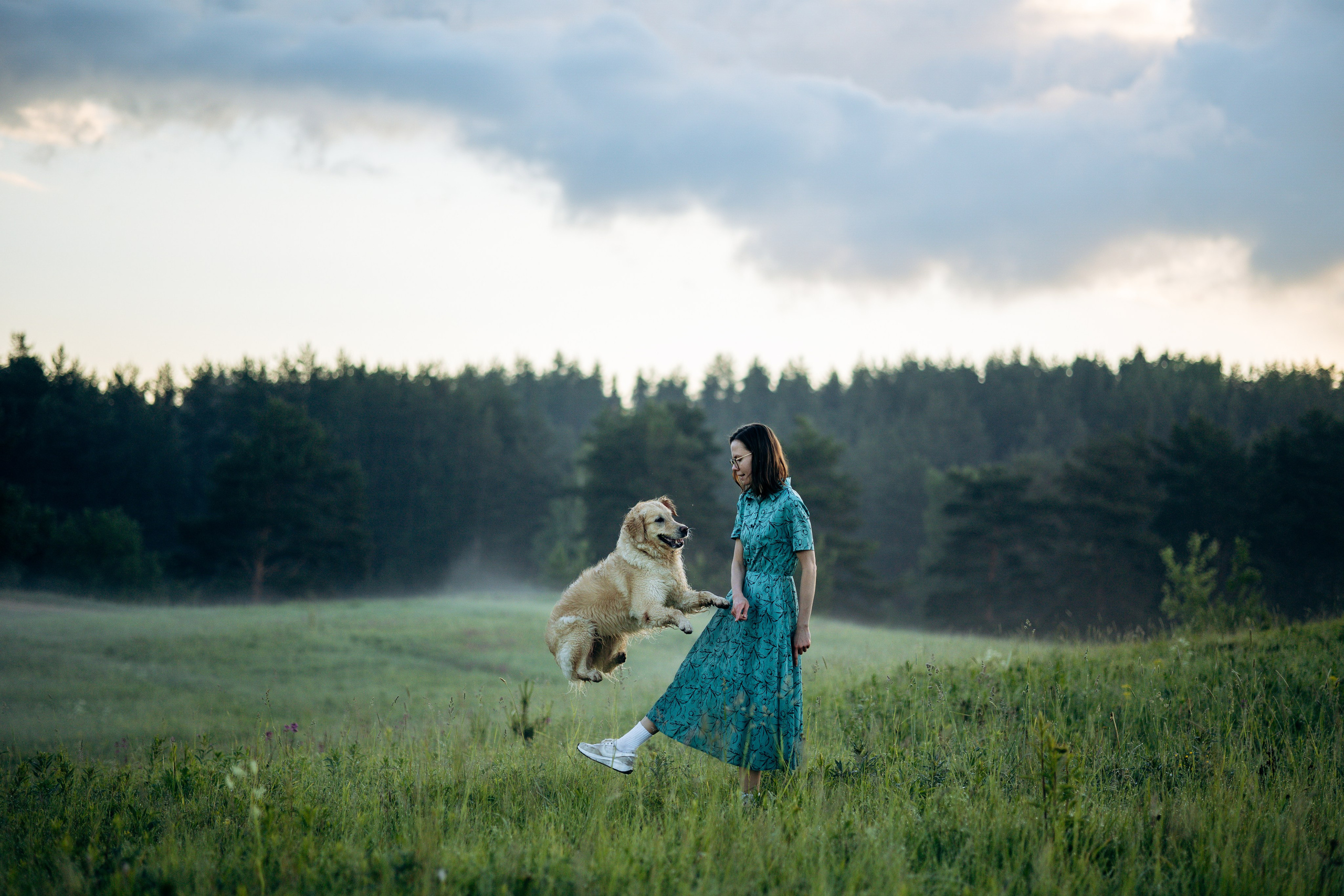Юля и Руби. Фотограф — Анималист | Санкт-Петербург
