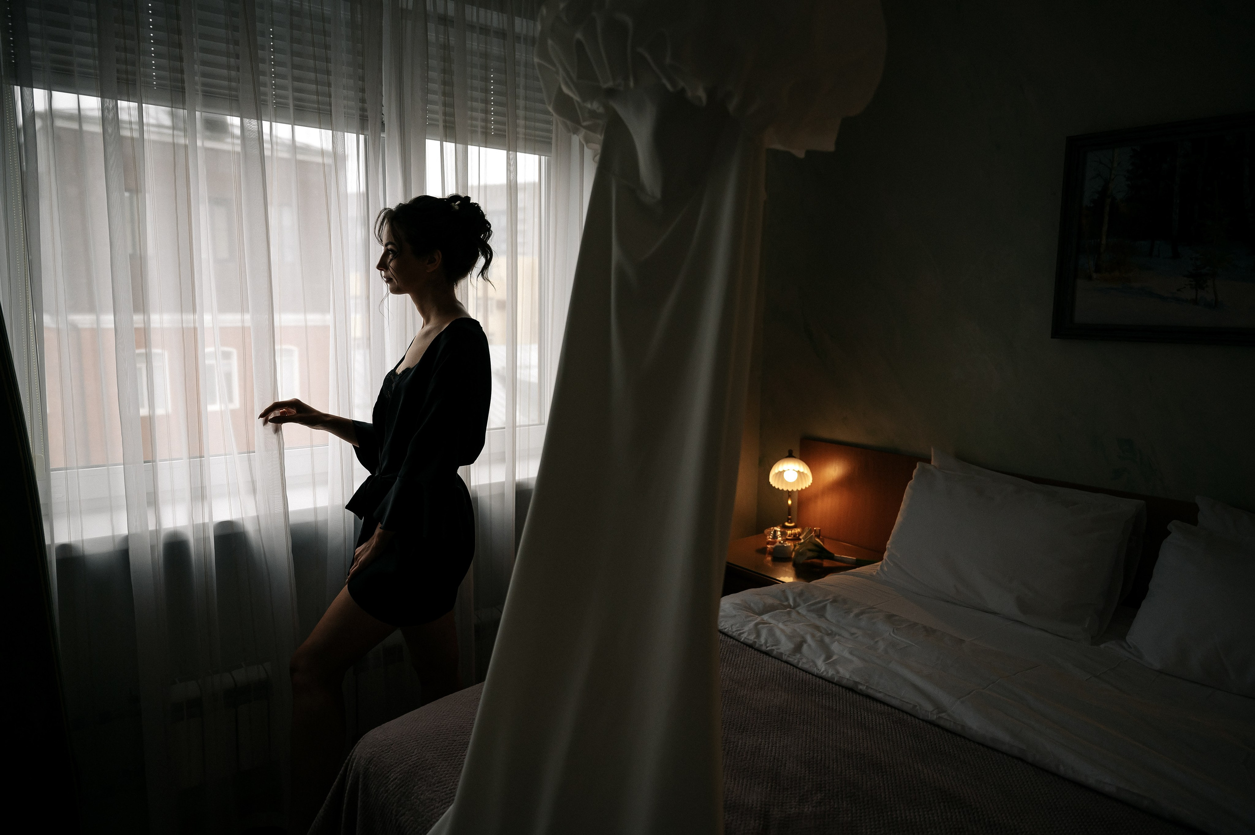 Свадьба для двоих в центре Москвы. Даниловская гостиница + Сталинка на Кудринской. Свадебный и семейный фотограф Виктория Носачёва. Щелково, Москва и МО