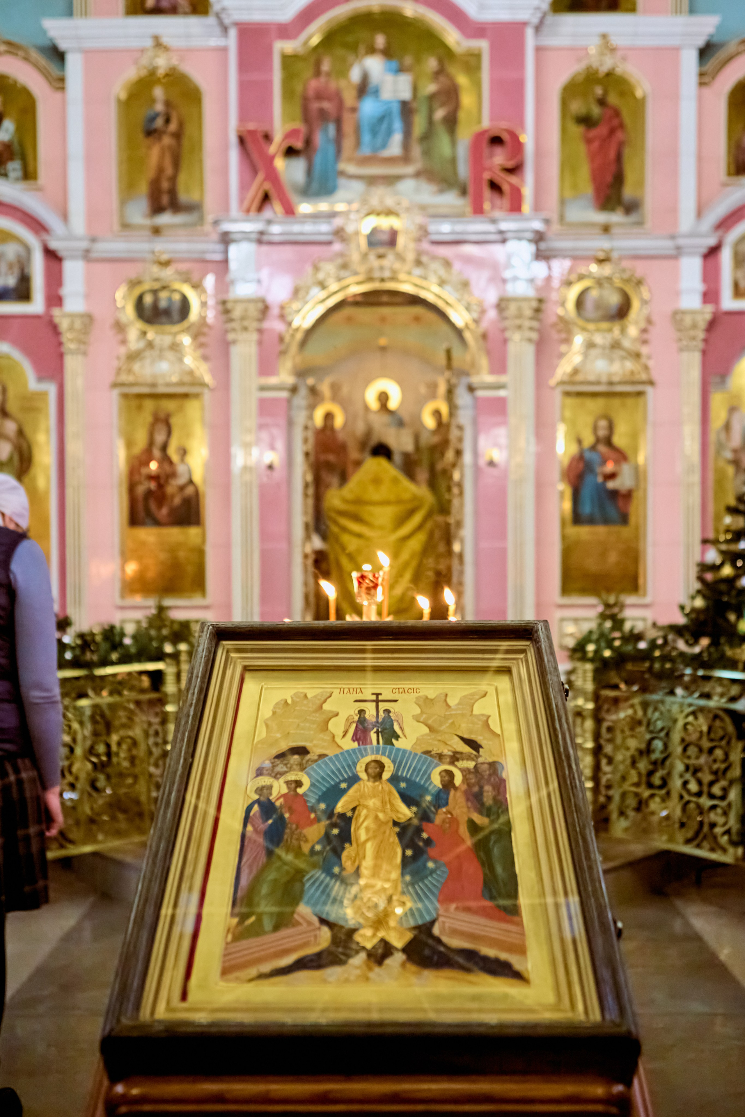 Фотографии во время богослужения