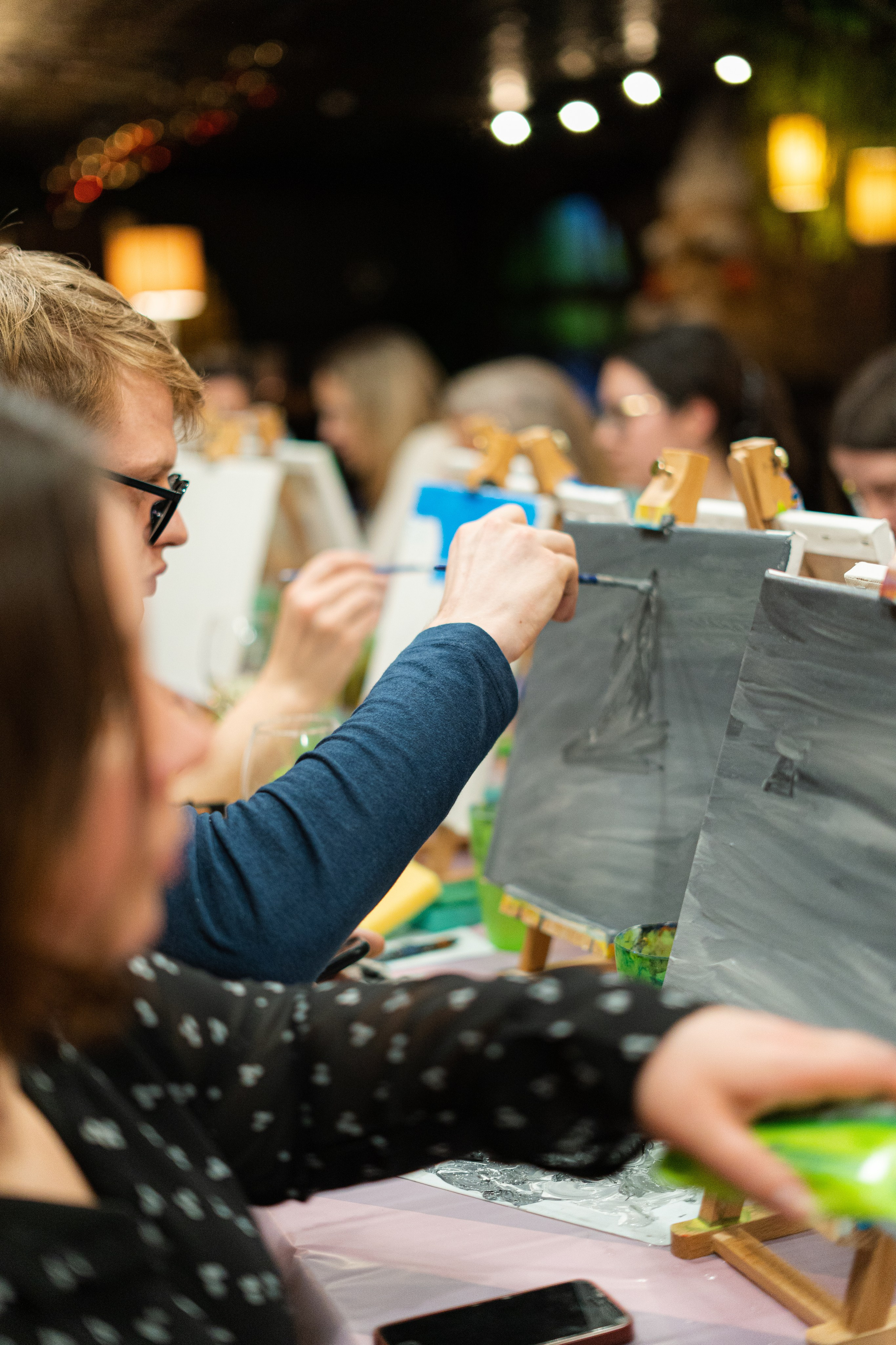 Корпоратив Teach Me Art 2. Портретный фотограф в Москве и Санкт-Петербурге Арина Чех