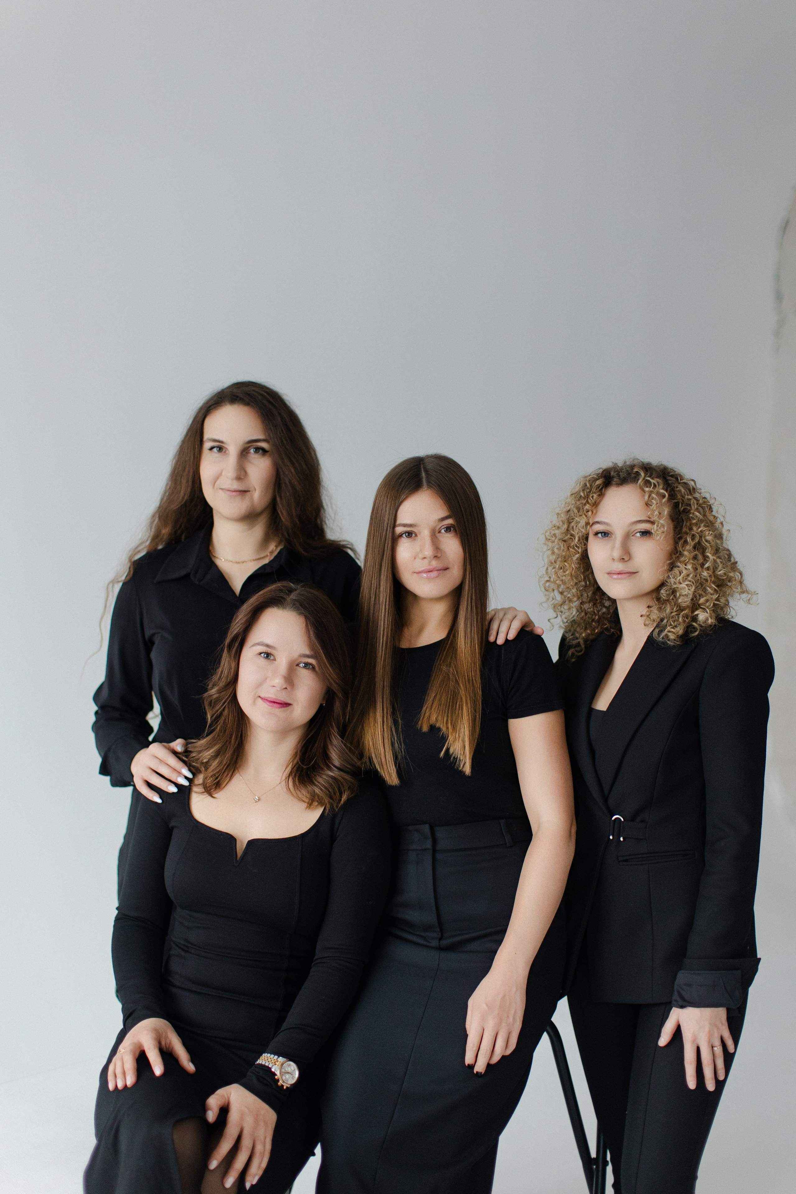 Мария с коллегами. Семейный и детский фотограф в Москве Кузьмина Мария