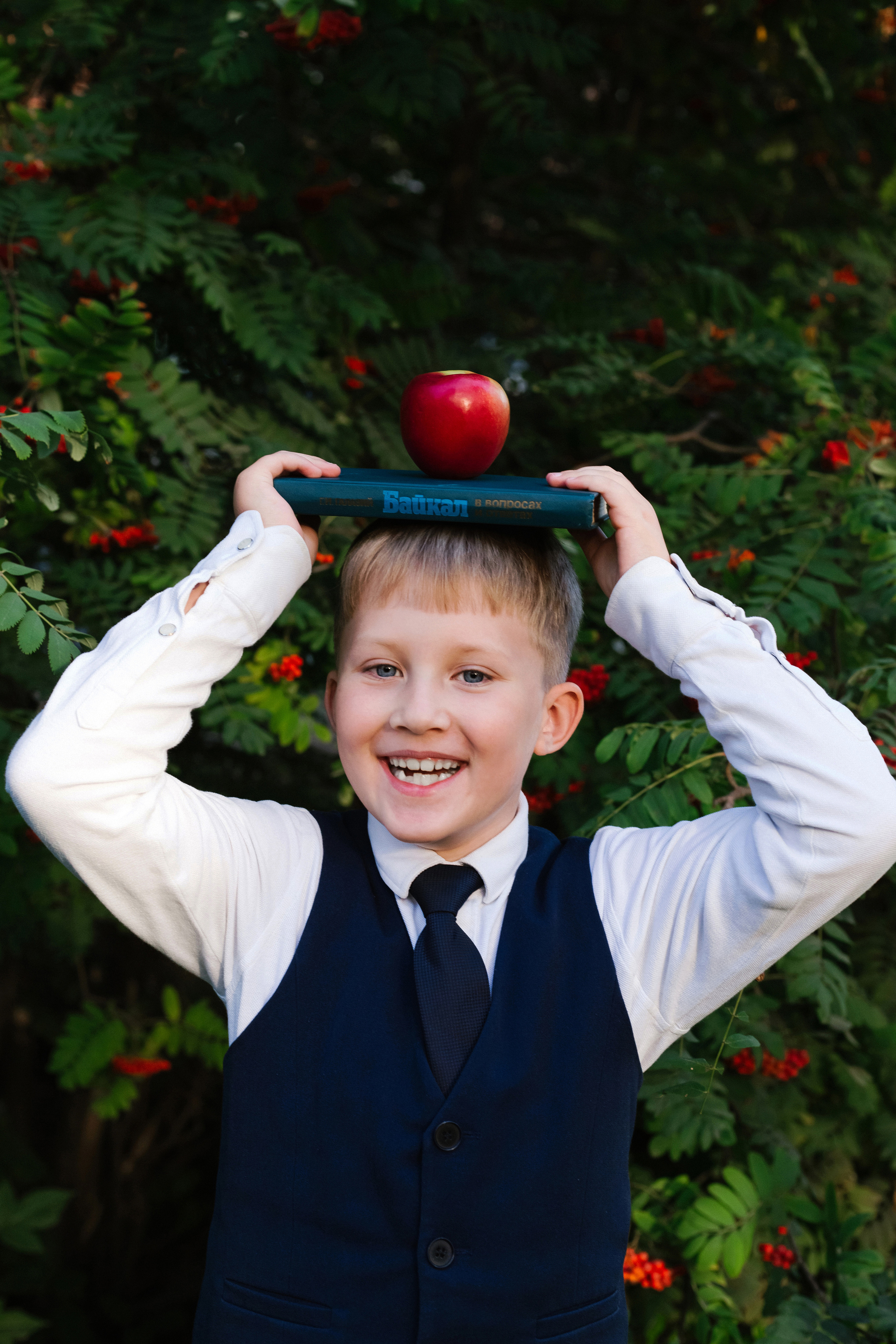 портрет школьника