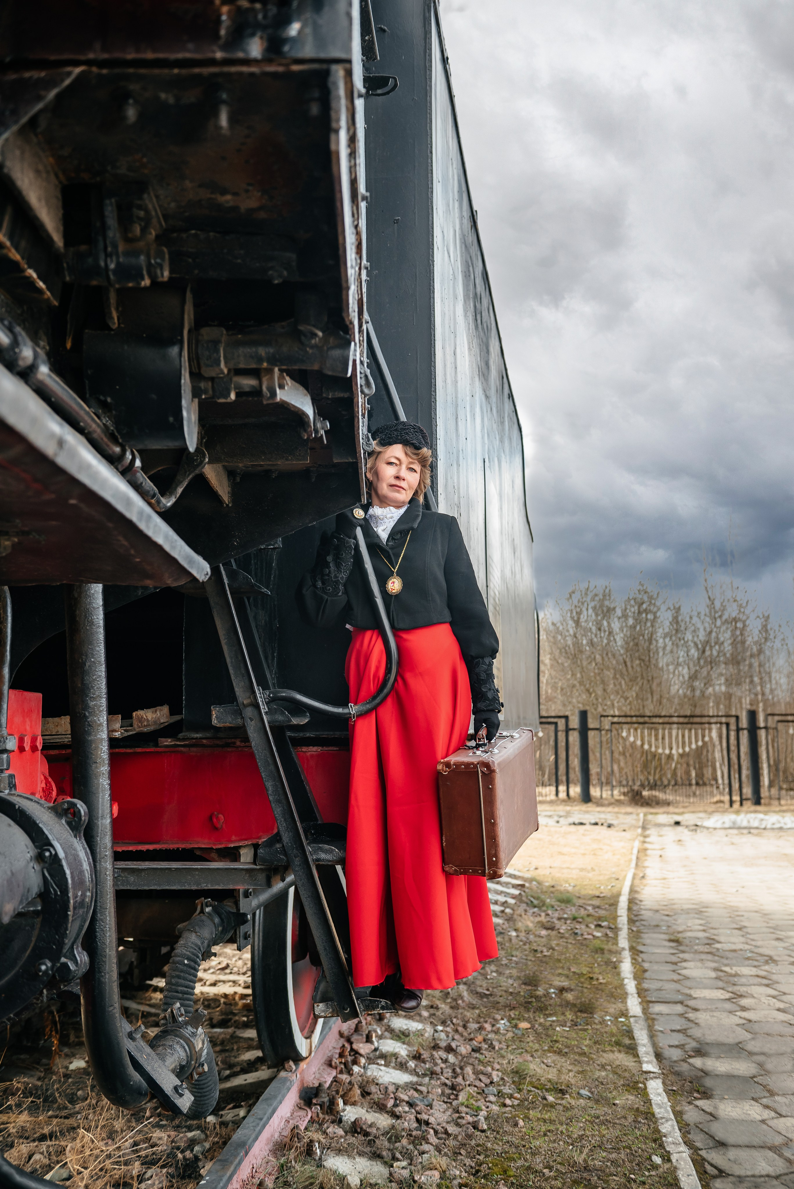 Наталья и Ретропоезд. Свадебный и семейный фотограф в Дзержинске Екатерина Шулакова
