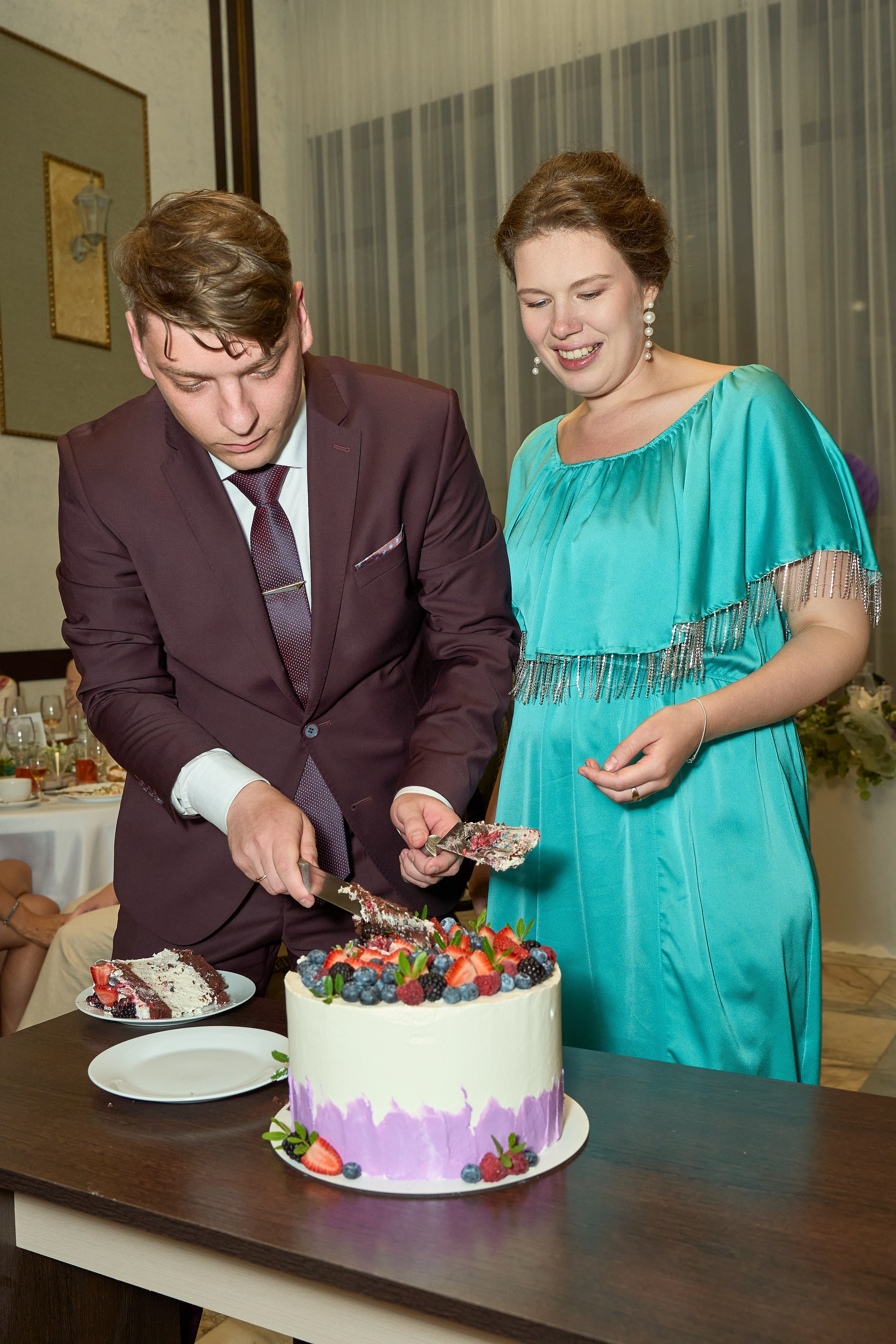 Свадебный банкет. Репортажный и портретный фотограф в Томске Ларионов Артём