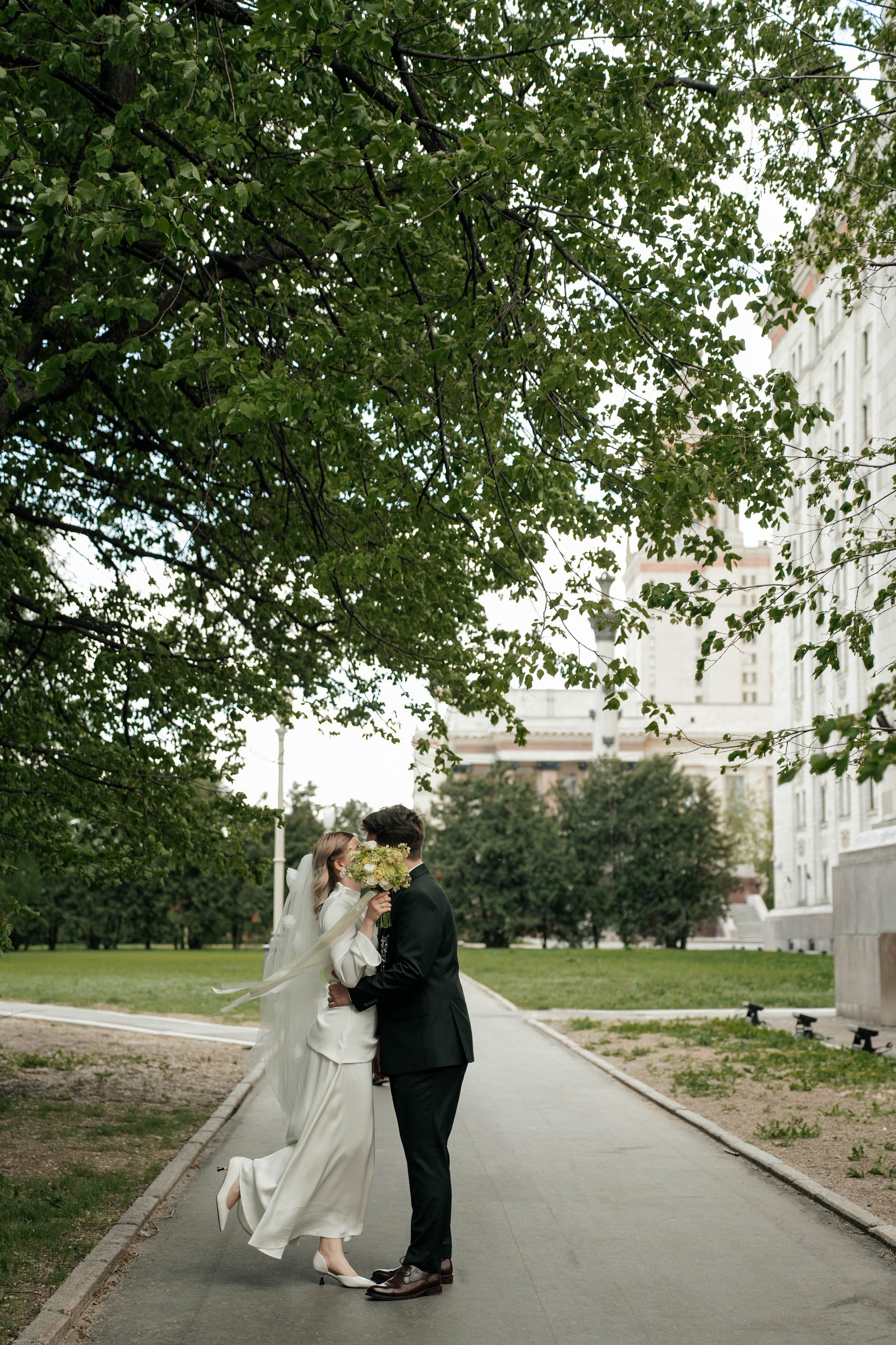 Евгений и Анастасия / Особняк Спиридонова, МГУ. Свадебный фотограф Москва Александра Аверкова