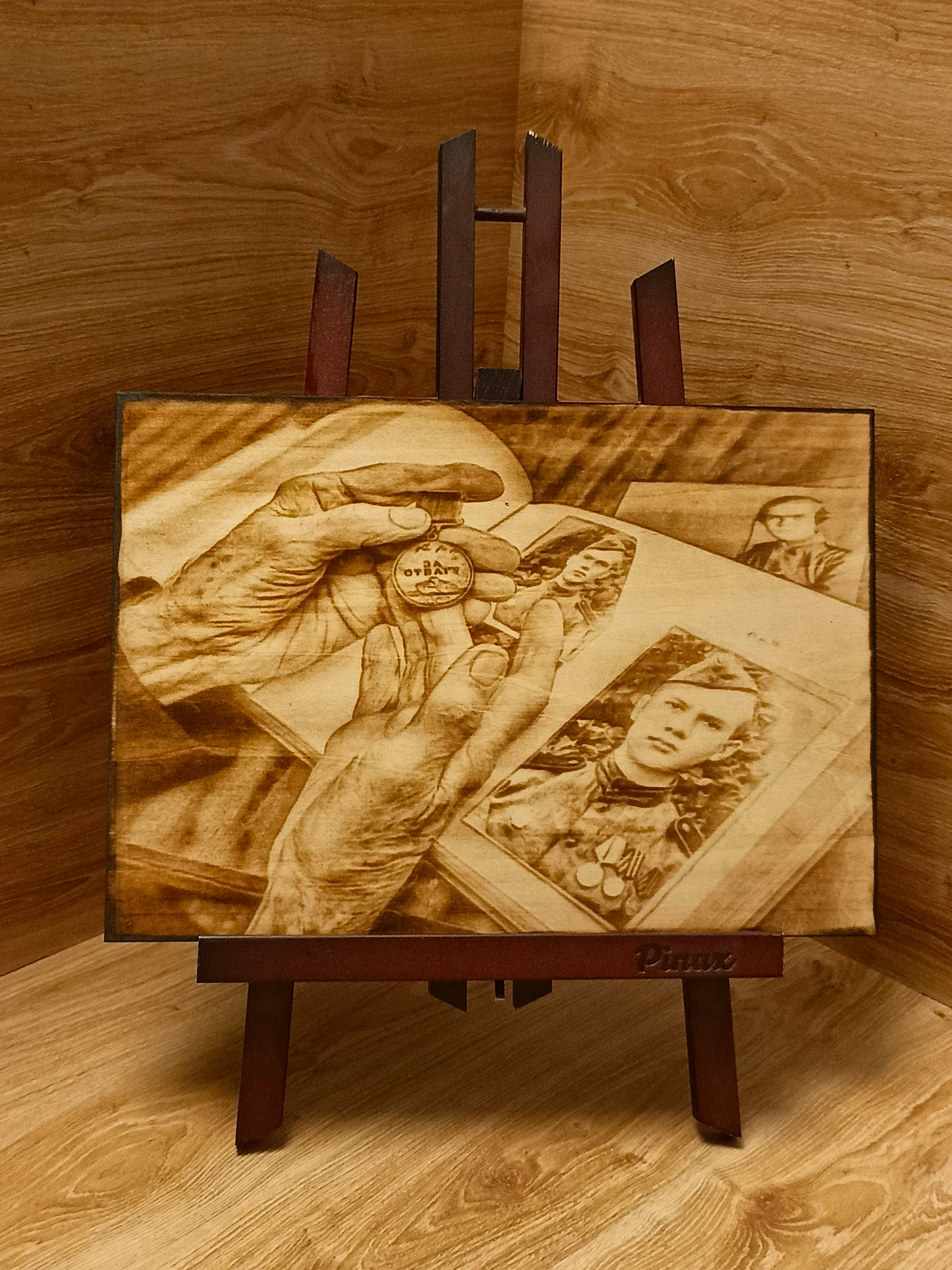 ВОЕННЫЕ КАРТИНЫ. Выжигания картин и портретов по фото