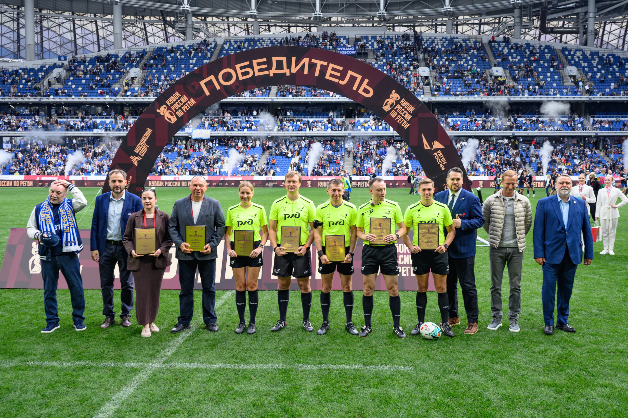 🏉🏆 Кубок России — 2026. Финал. Динамо Москва — Енисей-СТМ 27.09.2026. Фотограф Александр Махоткин
