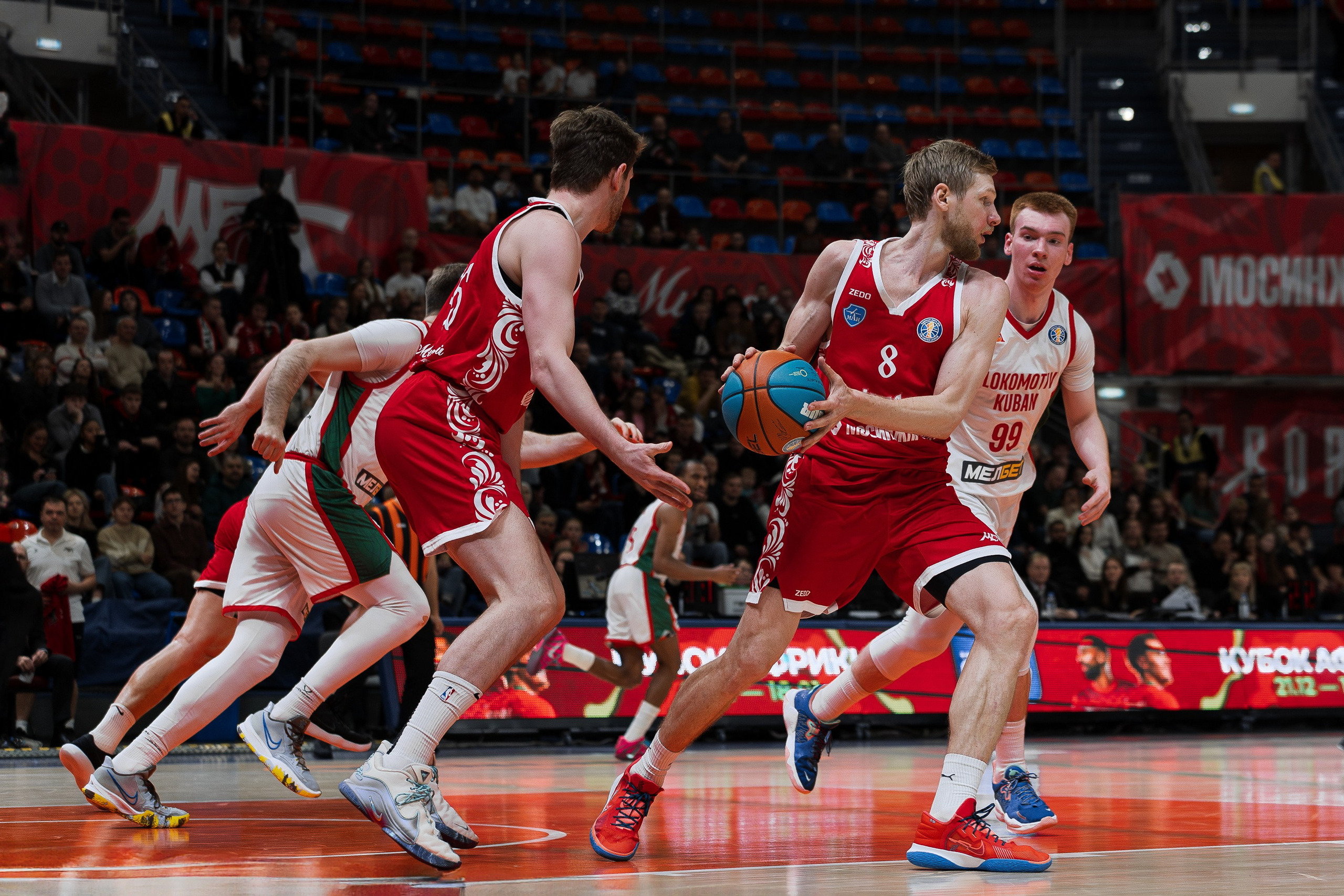 🏀 МБА-МАИ — Локомотив Кубань 18.01.2026. Фотограф Александр Махоткин