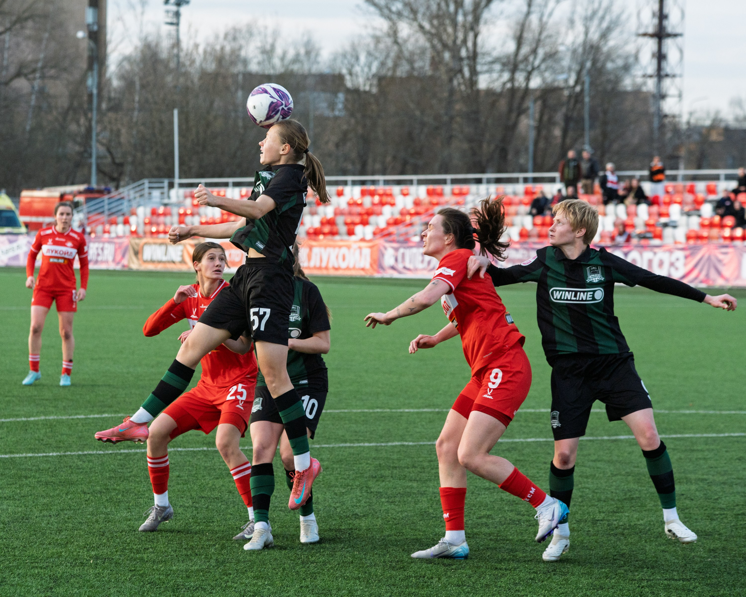 ⚽️ ЖФК Спартак — ЖФК Краснодар 28.03.2026. Фотограф Александр Махоткин