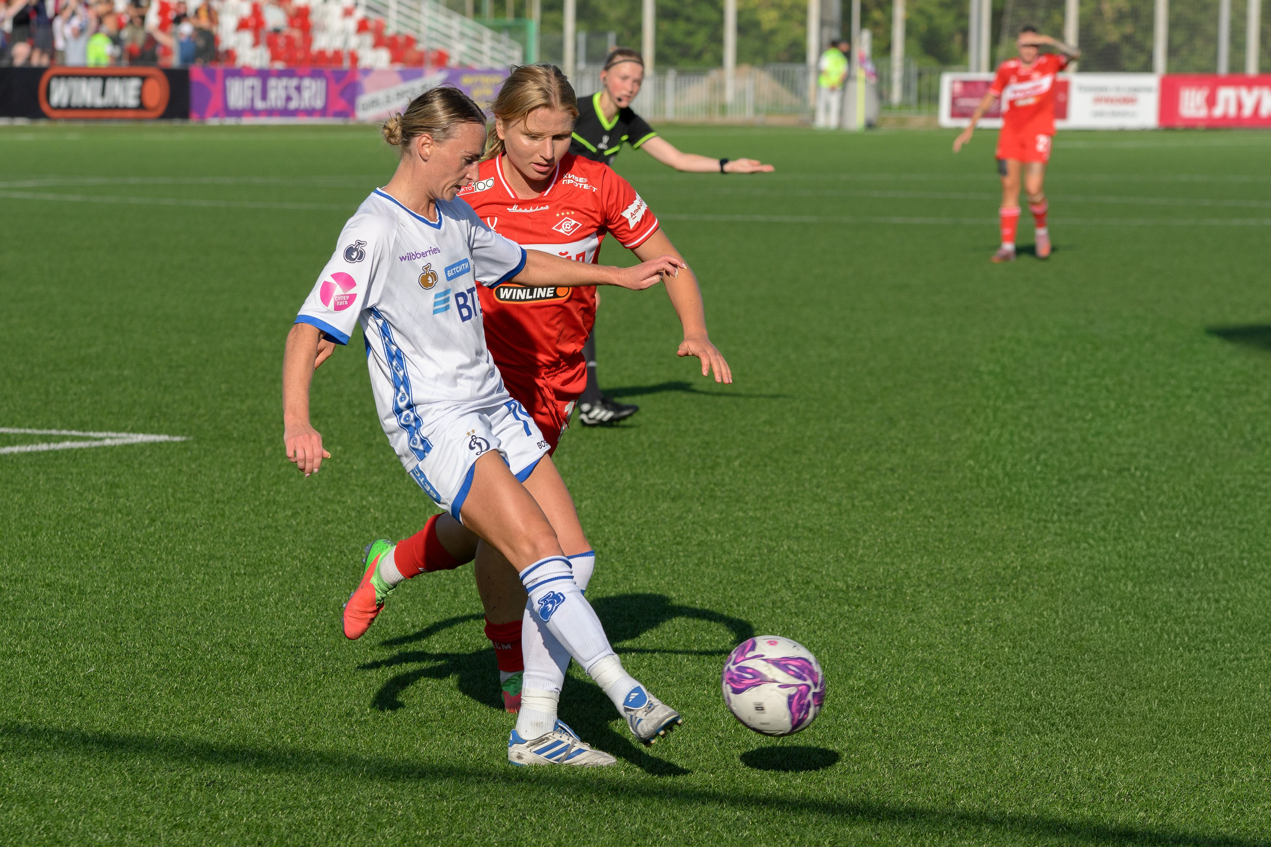 ⚽️ ЖФК Спартак — ЖФК Динамо 01.08.2026. Фотограф Александр Махоткин