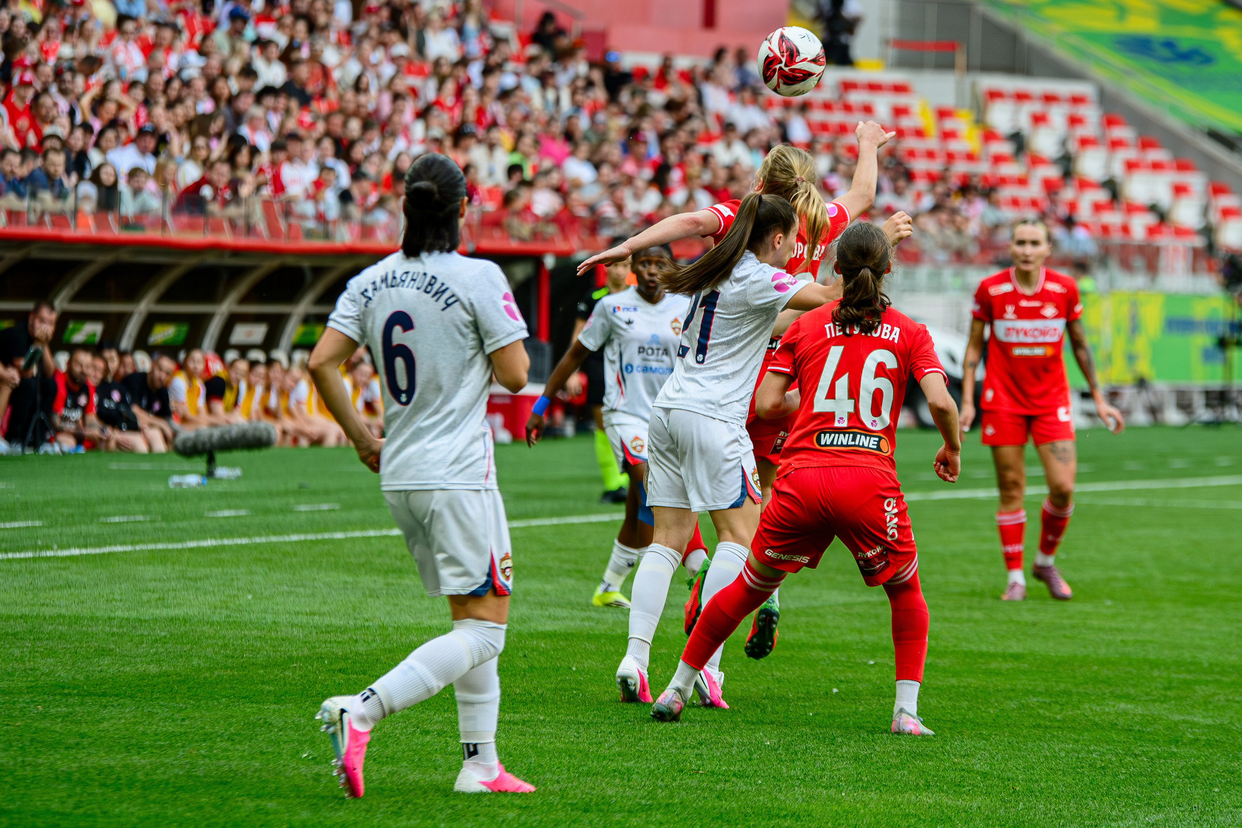 ⚽️🏆 Суперкубок России — 2026. ЖФК Спартак — ЖФК ЦСКА 13.06.2026. Фотограф Александр Махоткин