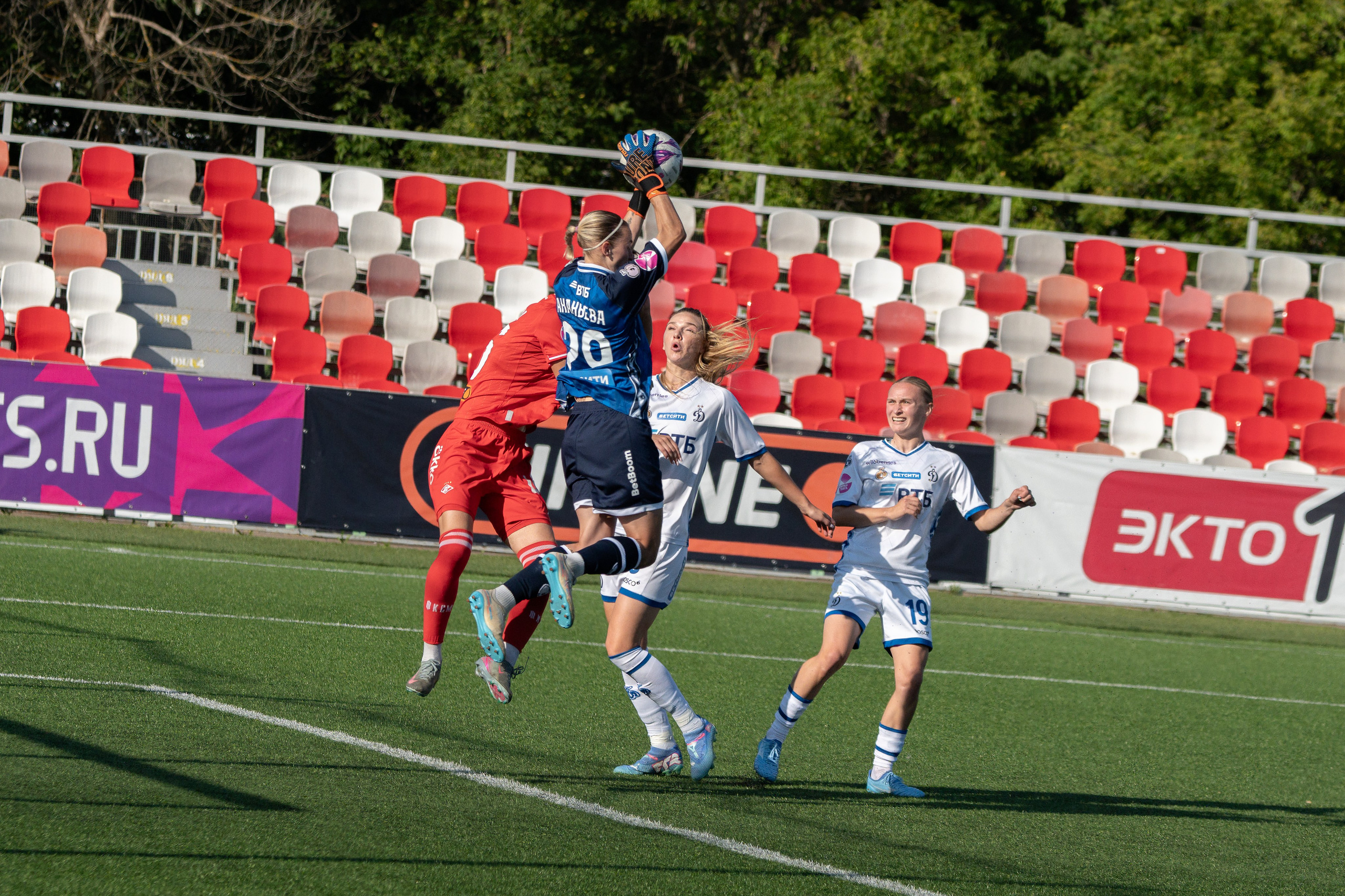 ⚽️ ЖФК Спартак — ЖФК Динамо 01.08.2026. Фотограф Александр Махоткин