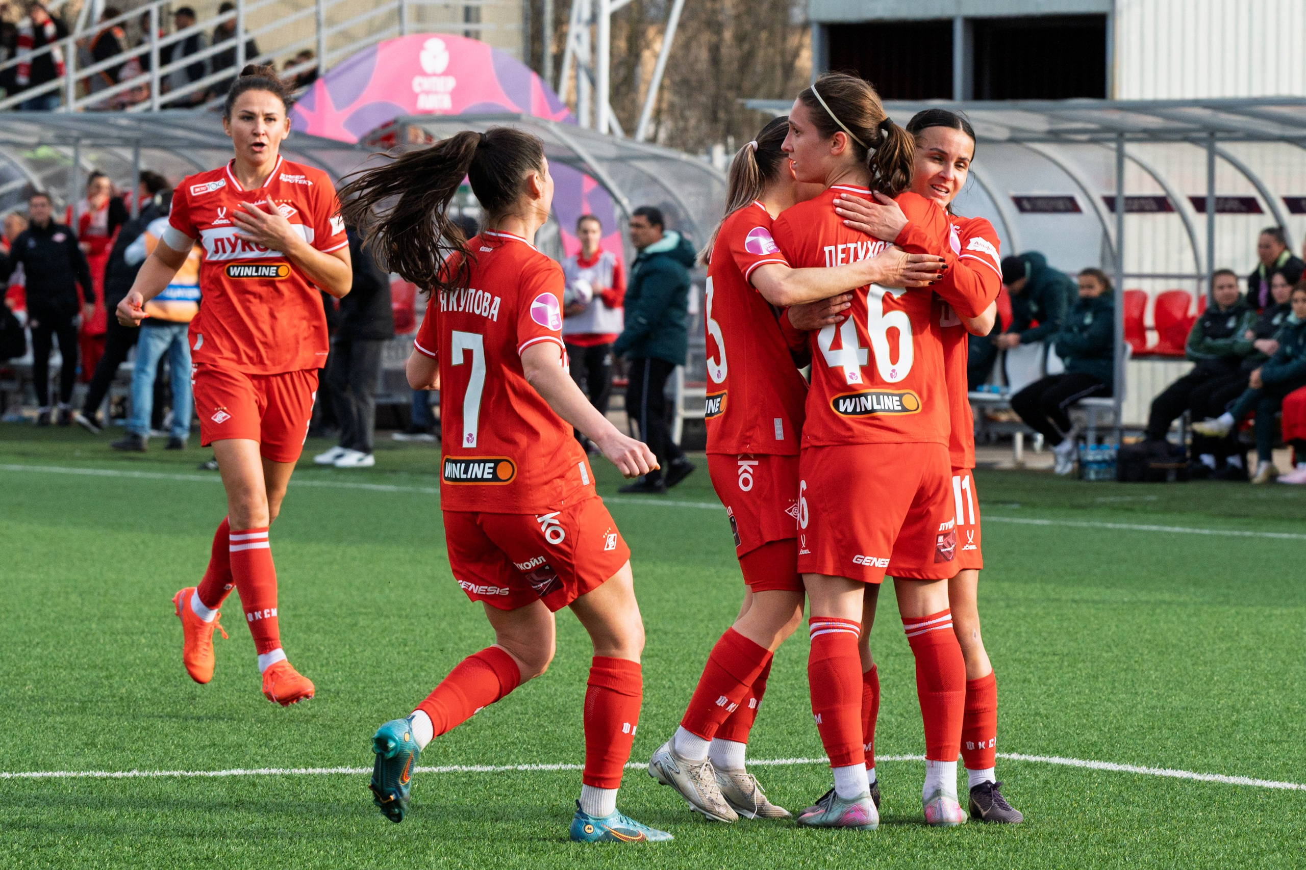 ⚽️ ЖФК Спартак — ЖФК Краснодар 28.03.2026. Фотограф Александр Махоткин