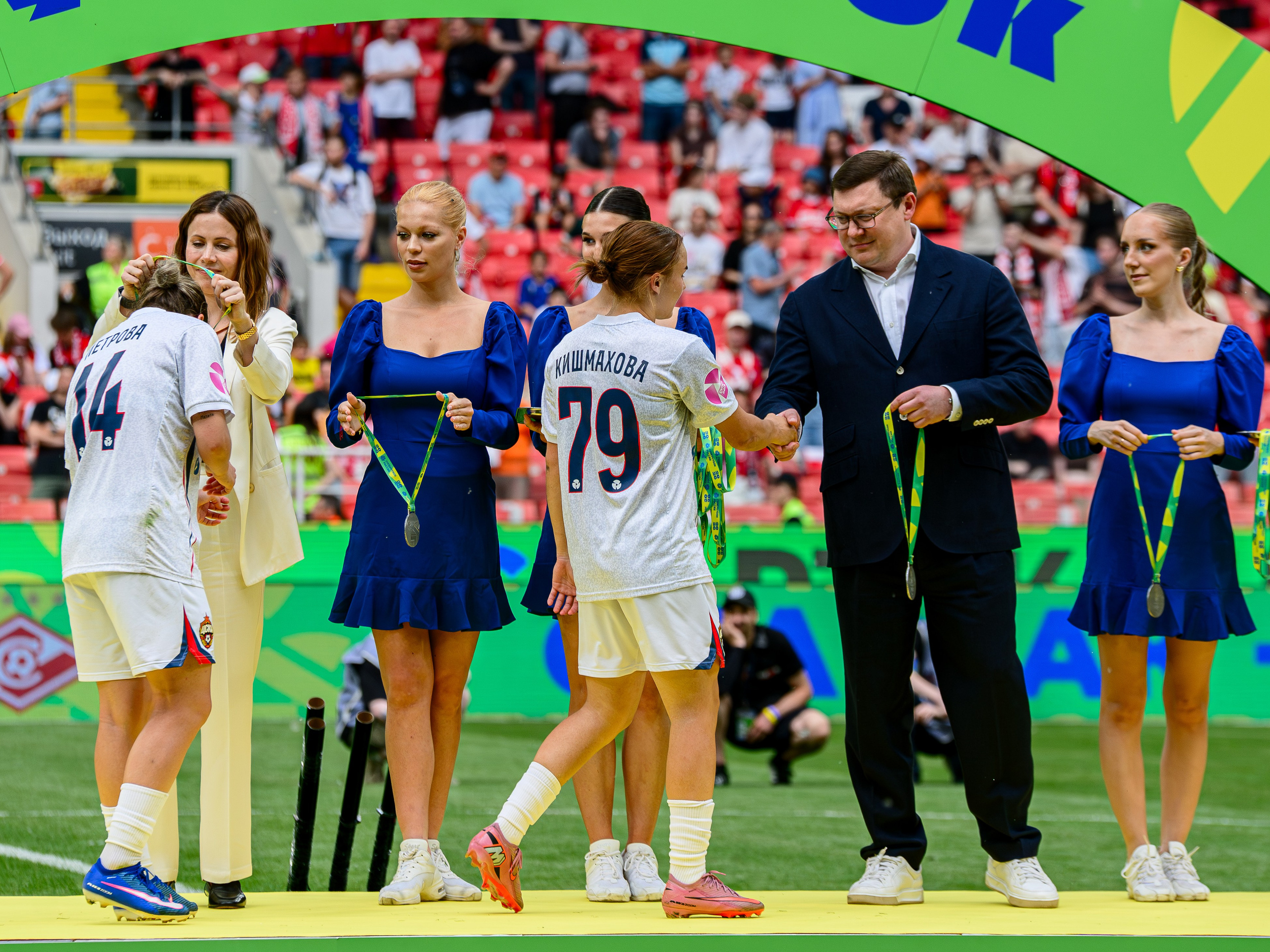 ⚽️🏆 Суперкубок России — 2026. ЖФК Спартак — ЖФК ЦСКА 13.06.2026. Фотограф Александр Махоткин