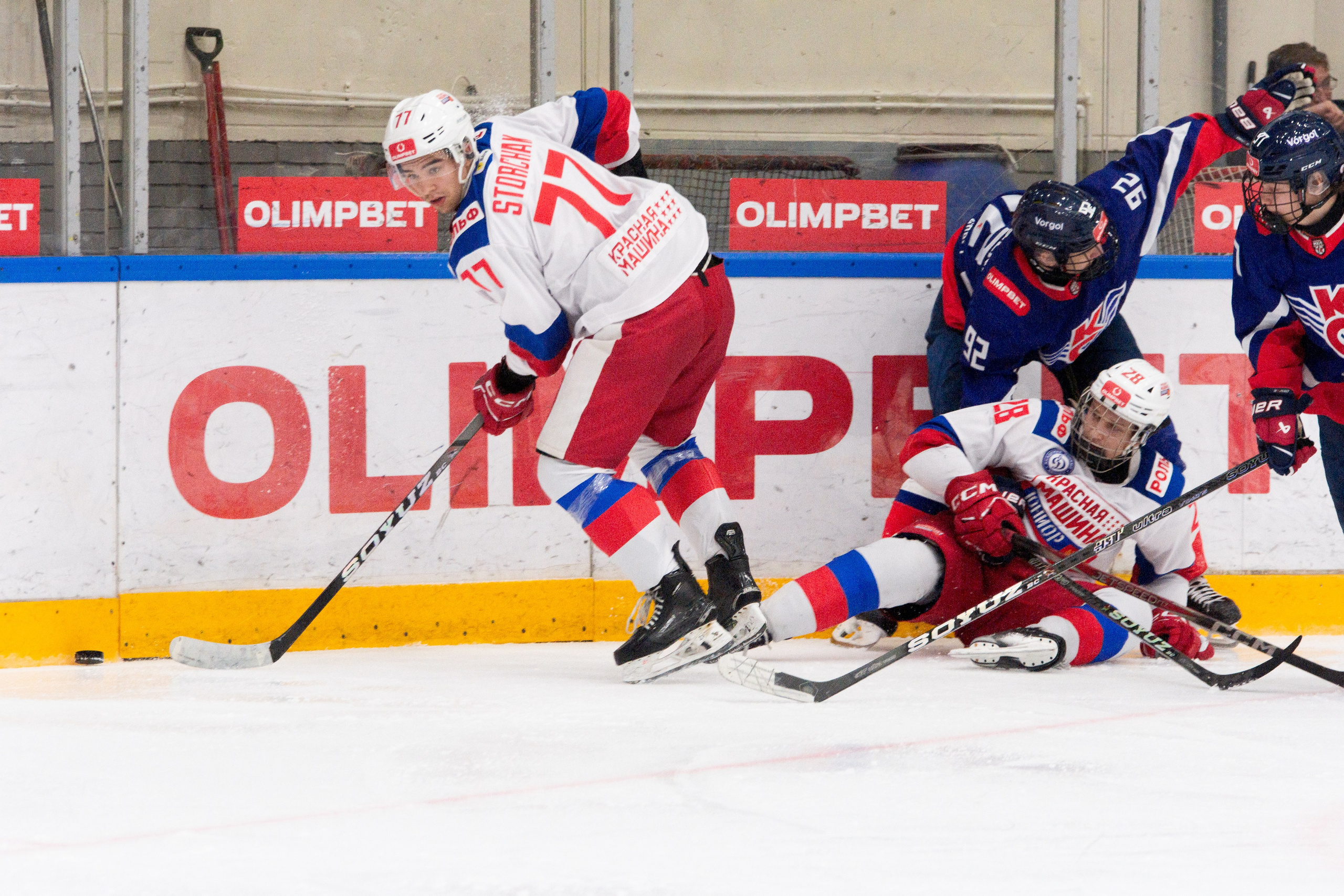 🏒 Крылья Советов — Красная Машина Юниор 28.11.2025. Фотограф Александр Махоткин
