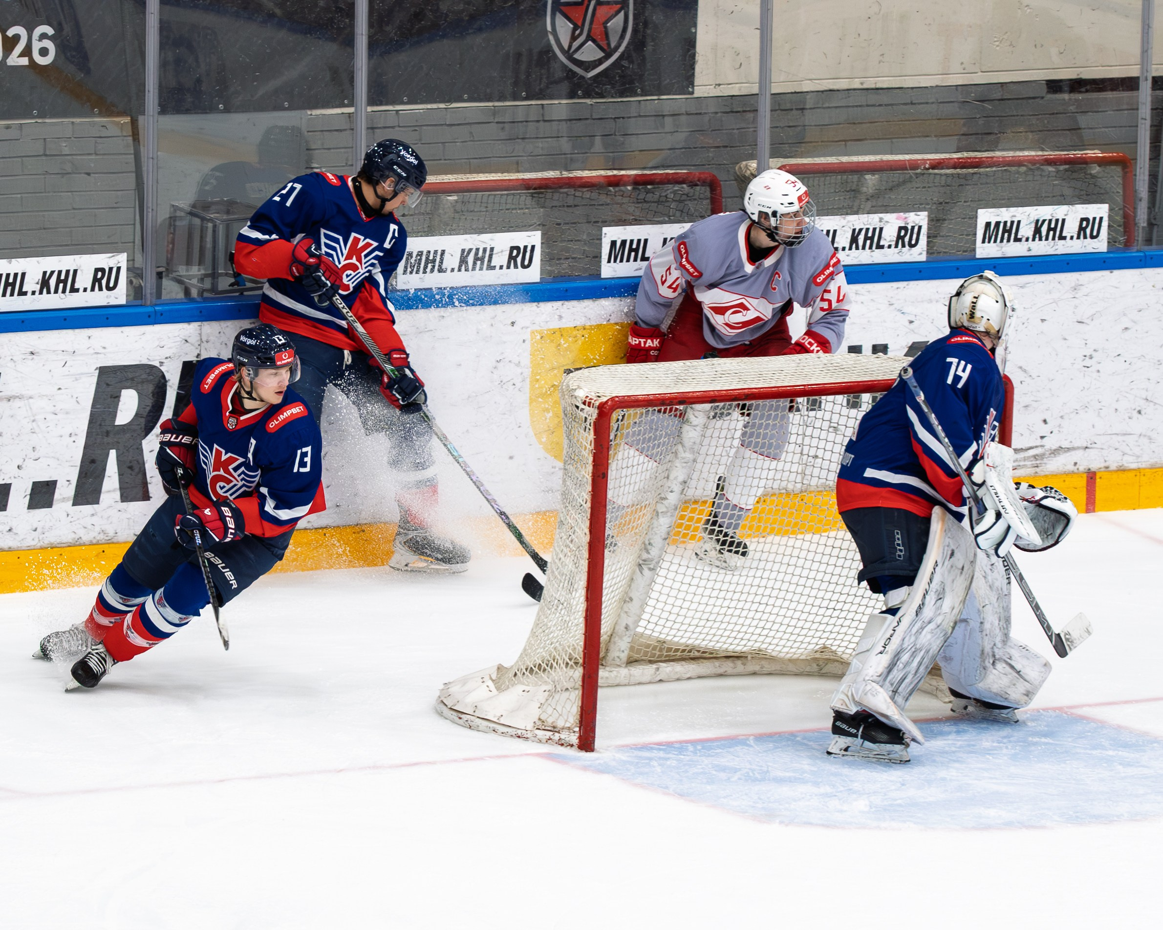 🏒 Крылья Советов — МХК Спартак 15.03.2026. Фотограф Александр Махоткин