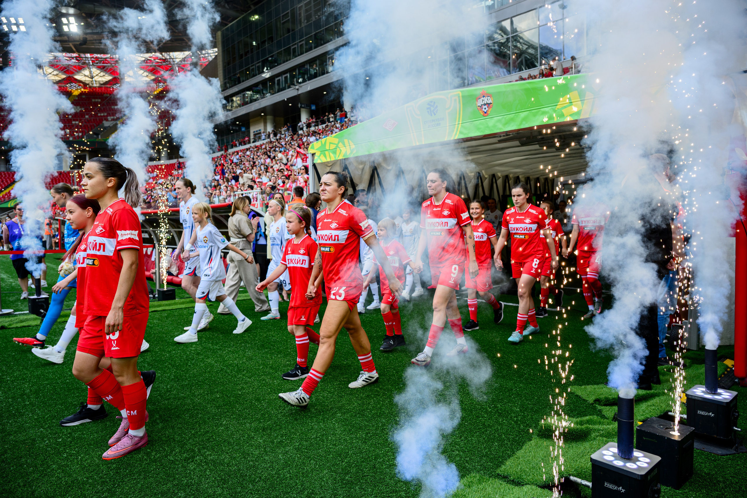 ⚽️🏆 Суперкубок России — 2026. ЖФК Спартак — ЖФК ЦСКА 13.06.2026. Фотограф Александр Махоткин