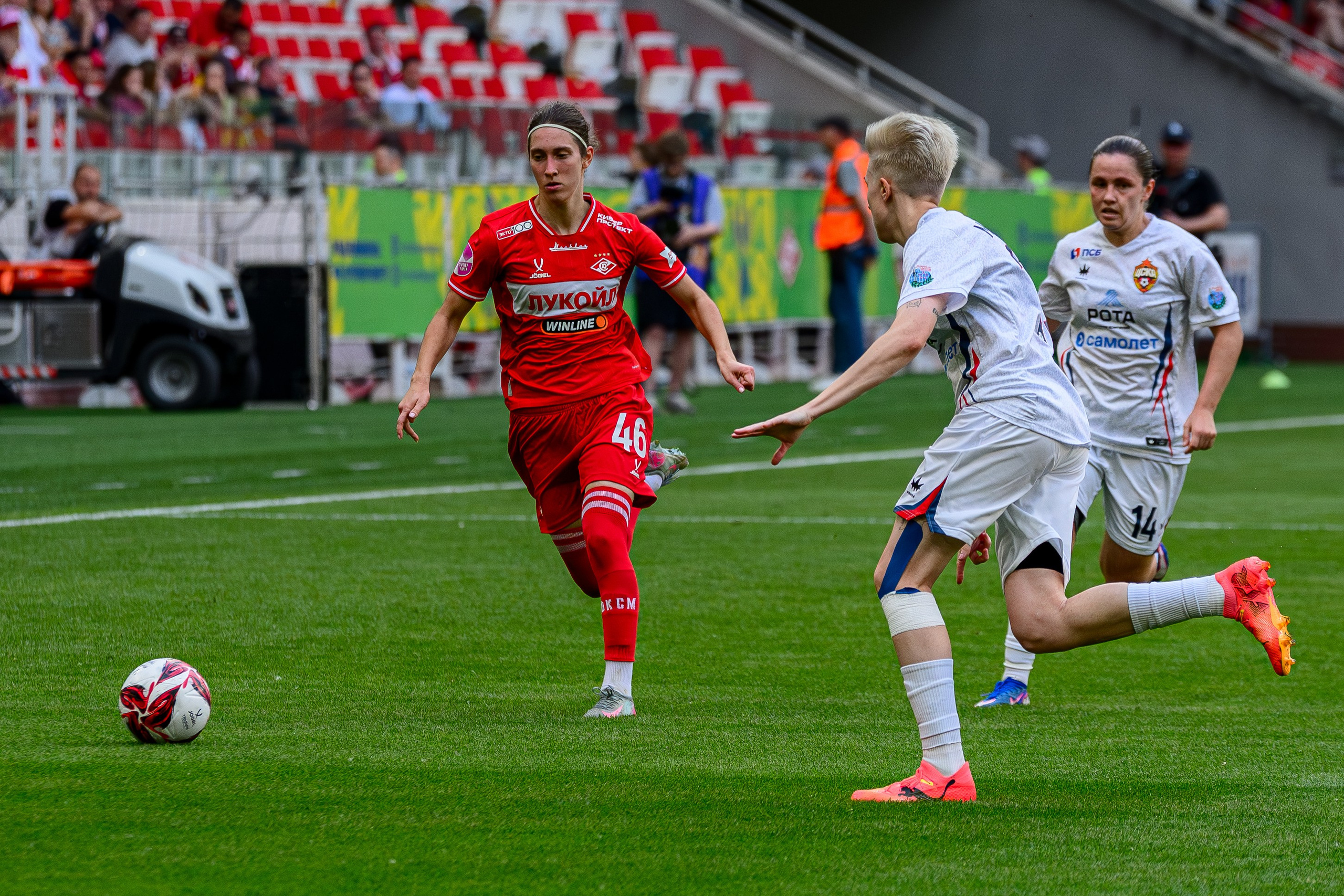 ⚽️🏆 Суперкубок России — 2026. ЖФК Спартак — ЖФК ЦСКА 13.06.2026. Фотограф Александр Махоткин