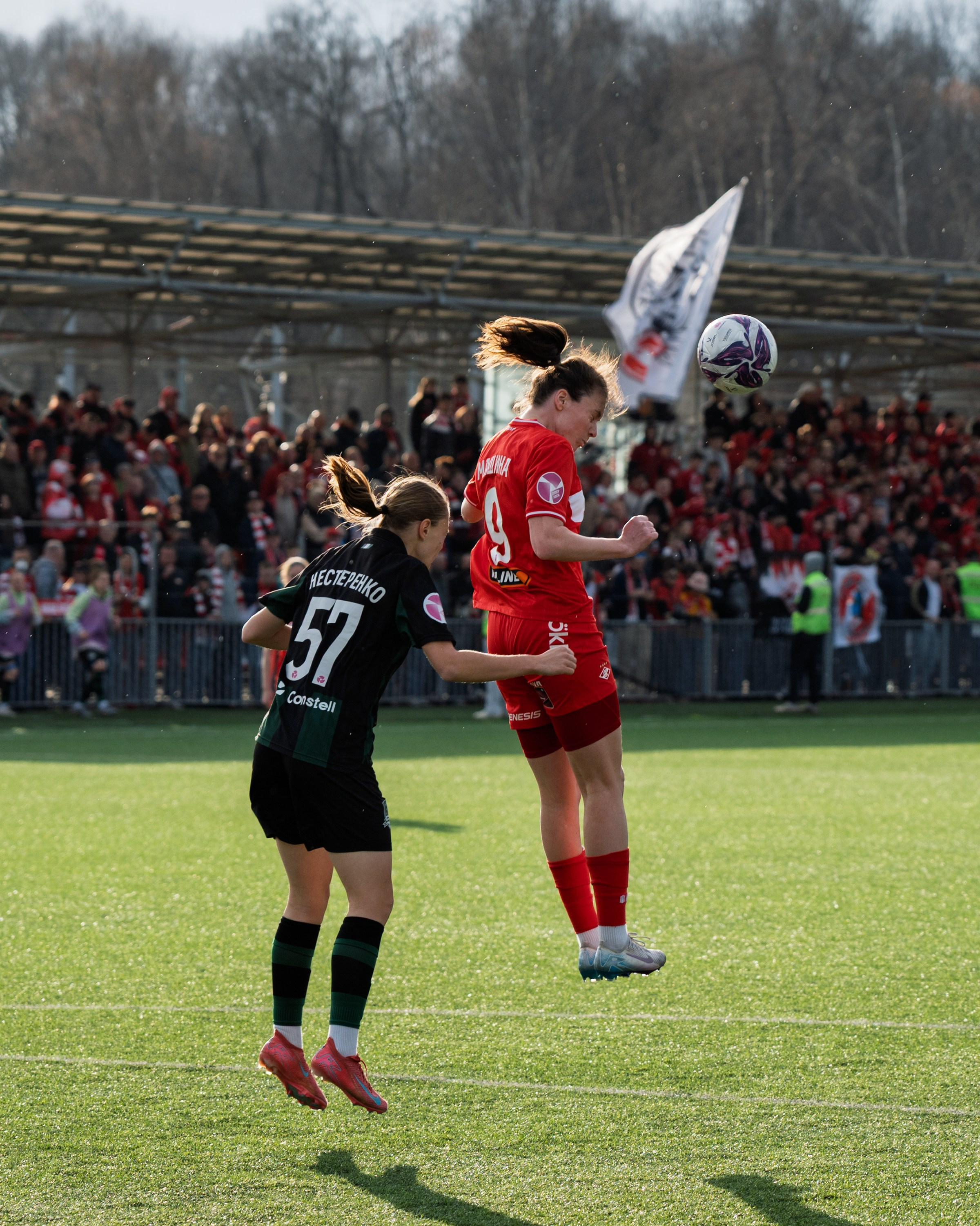 ⚽️ ЖФК Спартак — ЖФК Краснодар 28.03.2026. Фотограф Александр Махоткин