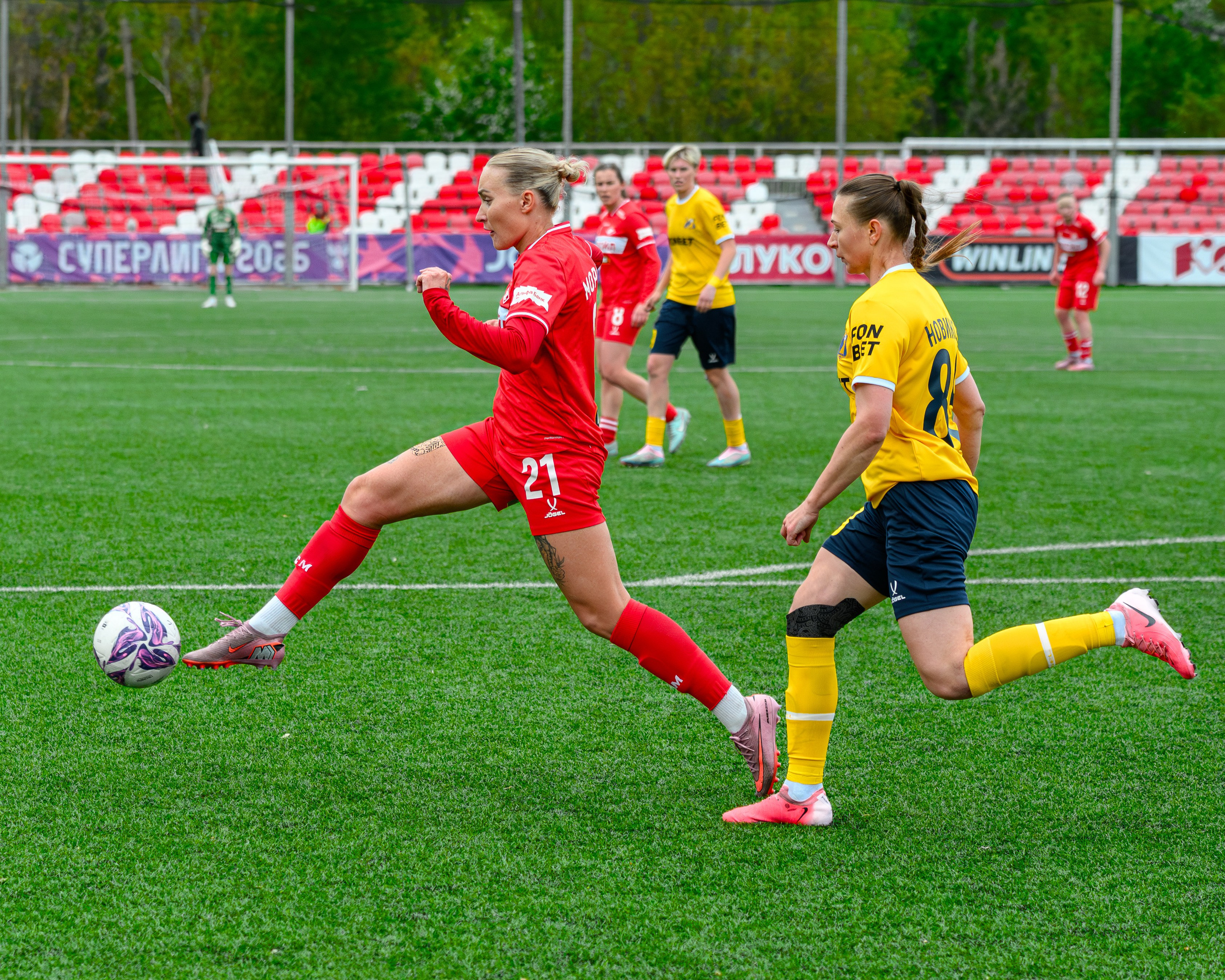⚽️ ЖФК Спартак — ЖФК Ростов 10.05.2026. Фотограф Александр Махоткин