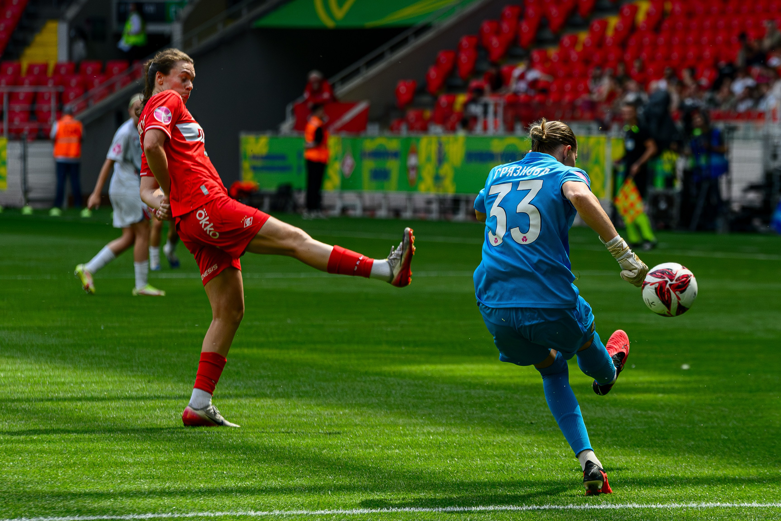 ⚽️🏆 Суперкубок России — 2026. ЖФК Спартак — ЖФК ЦСКА 13.06.2026. Фотограф Александр Махоткин