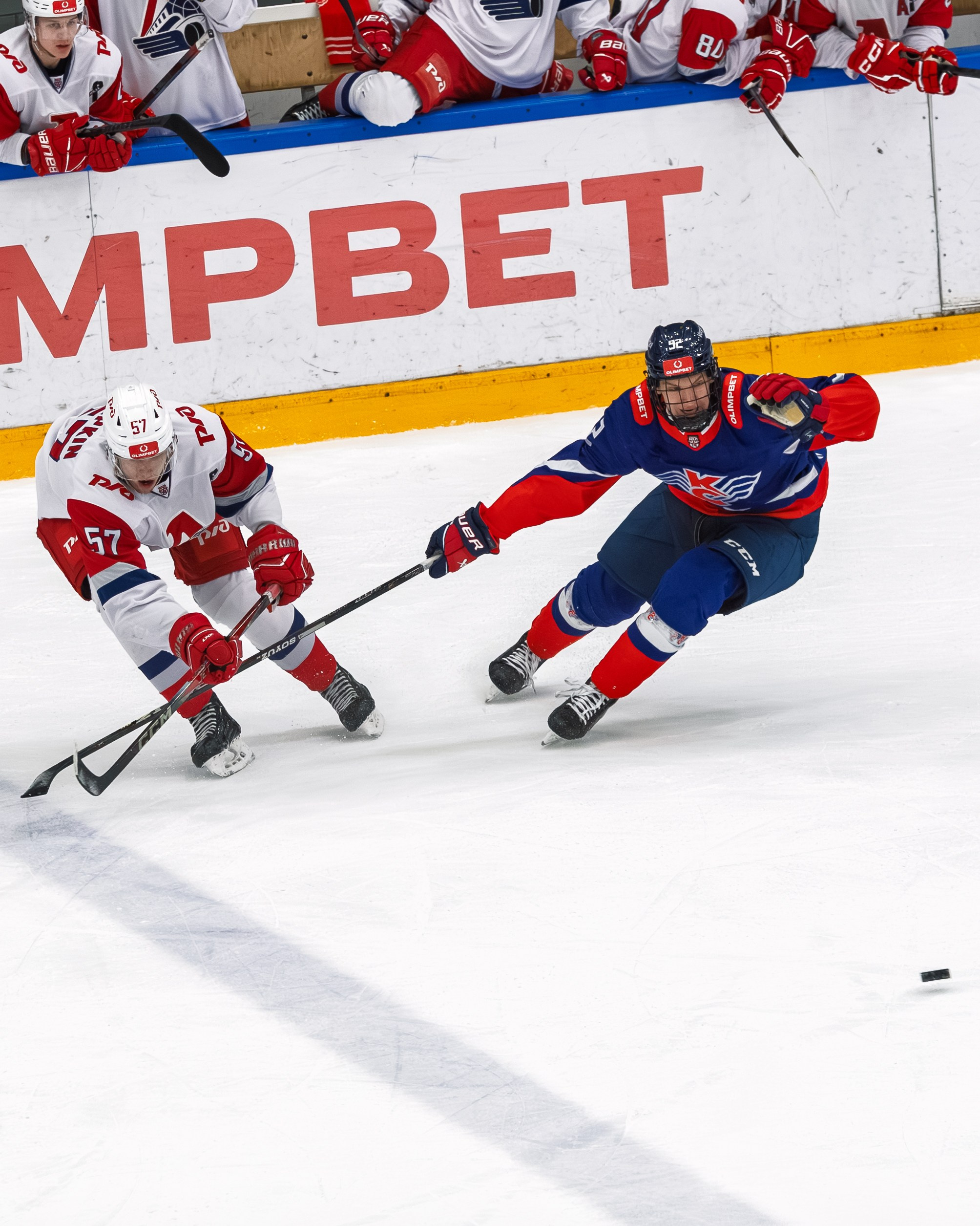 🏒 Крылья Советов — Локо Ярославль 01.02.2026. Фотограф Александр Махоткин