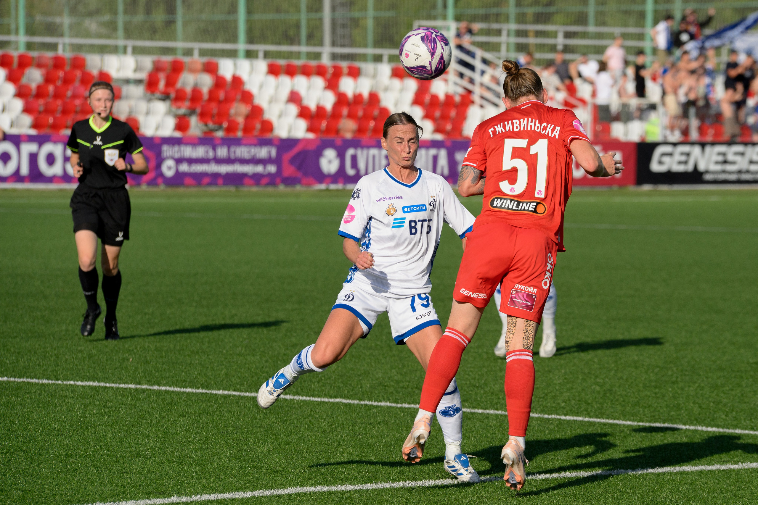 ⚽️ ЖФК Спартак — ЖФК Динамо 01.08.2026. Фотограф Александр Махоткин