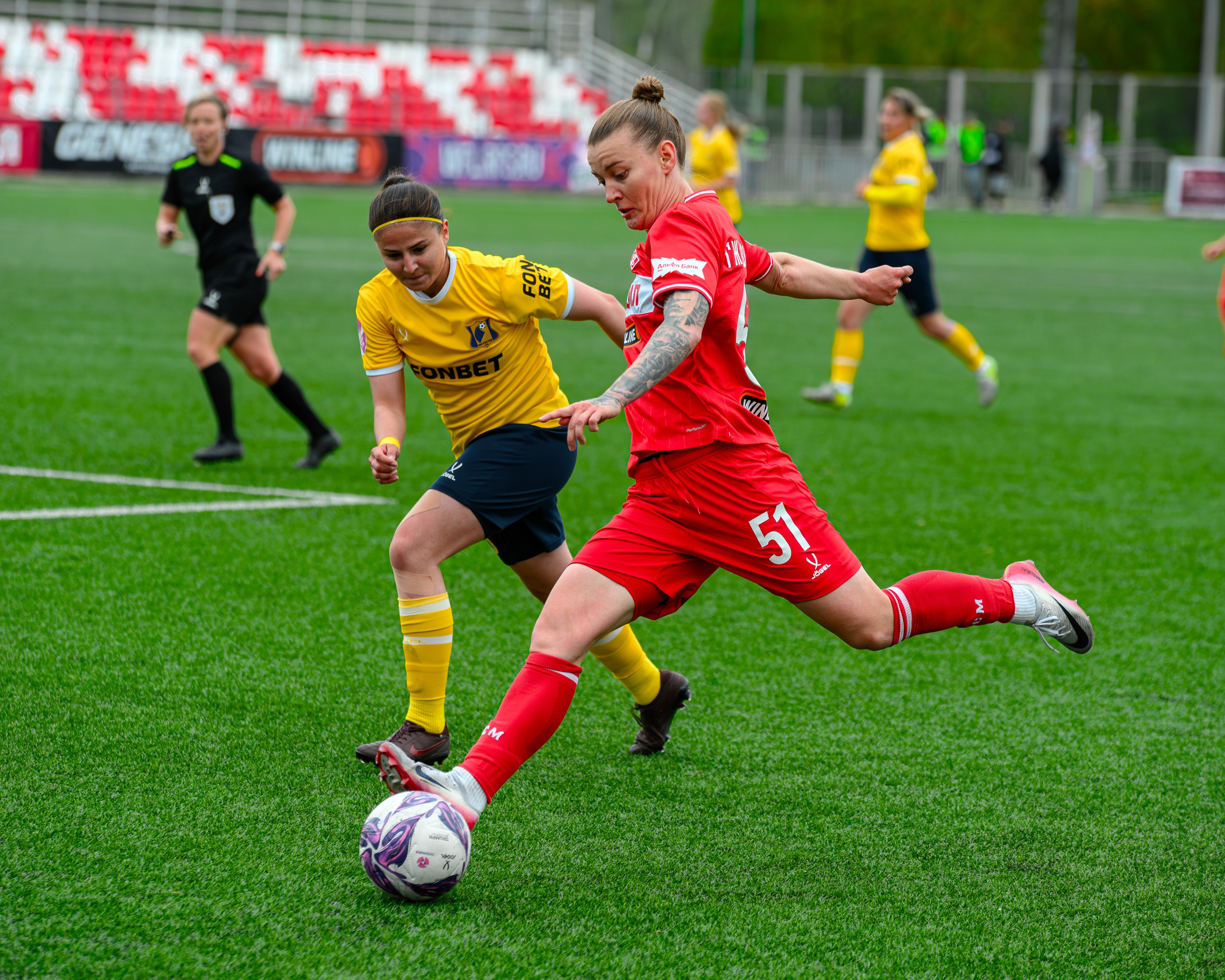 ⚽️ ЖФК Спартак — ЖФК Ростов 10.05.2026. Фотограф Александр Махоткин