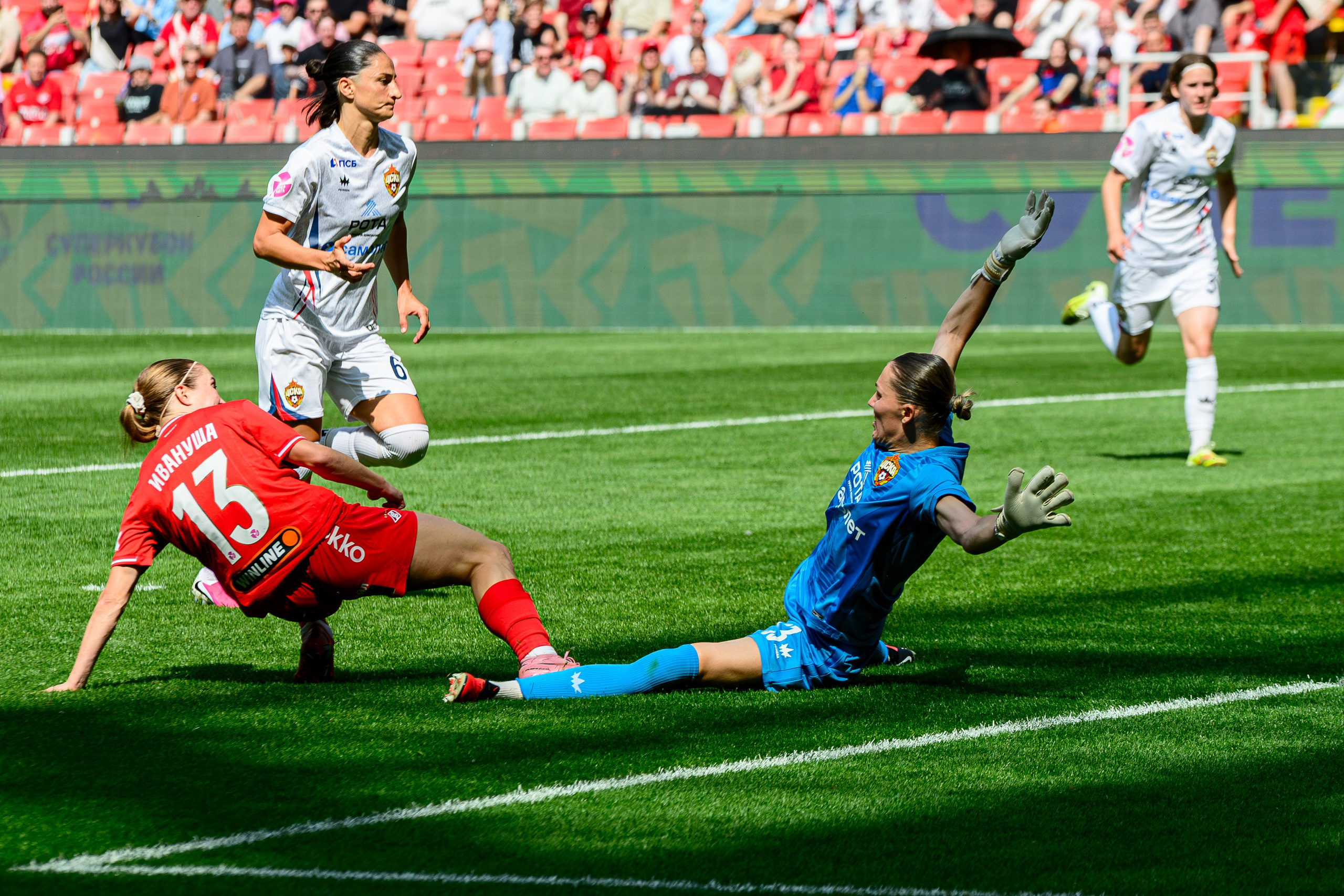 ⚽️🏆 Суперкубок России — 2026. ЖФК Спартак — ЖФК ЦСКА 13.06.2026. Фотограф Александр Махоткин